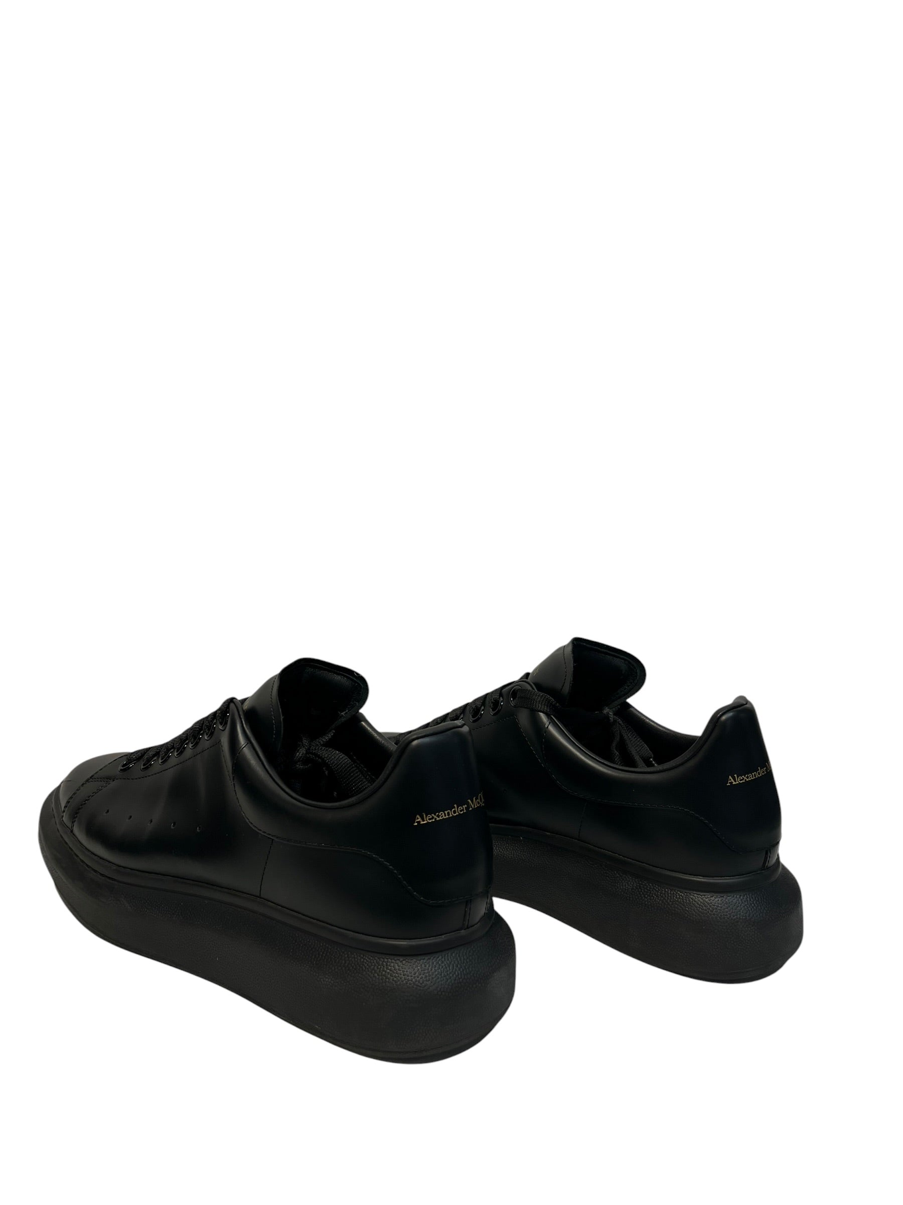 Alexander McQueen/Low-Sneakers/EU 43.5/Leather/BLK/TRAINERS view 2