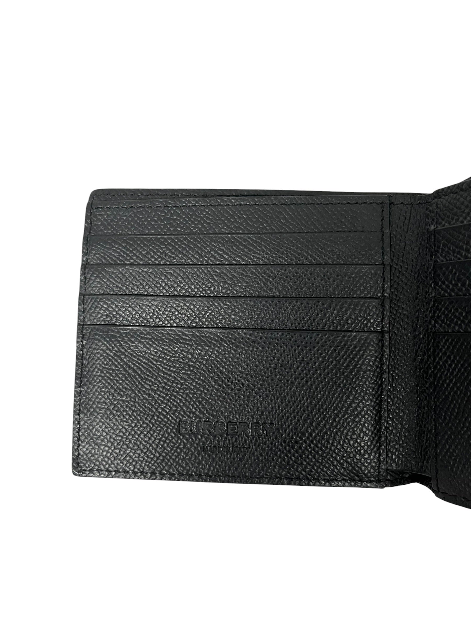 BURBERRY/Bifold Wallet/Leather/BLK/TIVCOP1279 view 3