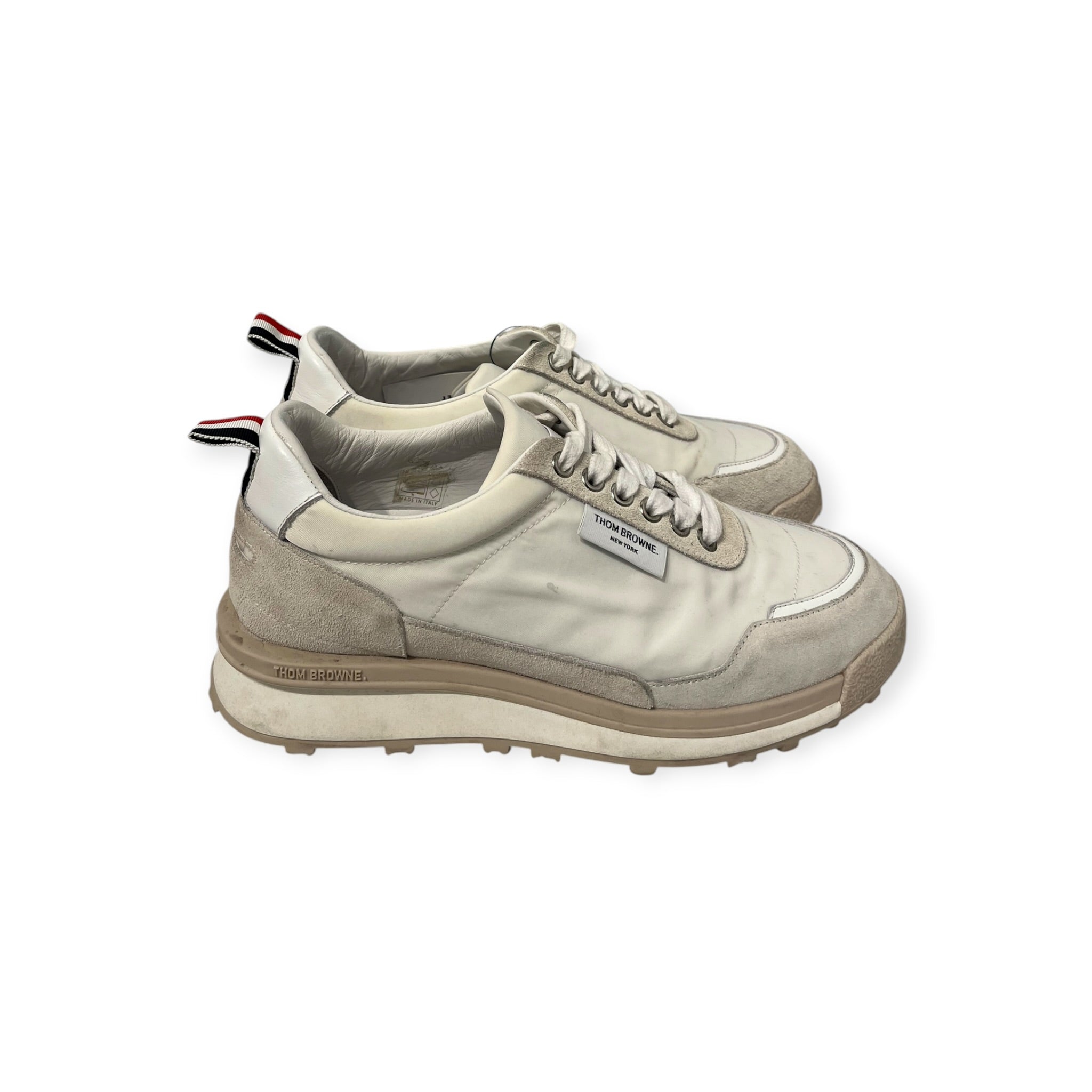THOM BROWNE. NEW YORK/Low-Sneakers/US 7/WHT/ALUMNI ECO SNEAKERS THOMBROWNE view 7