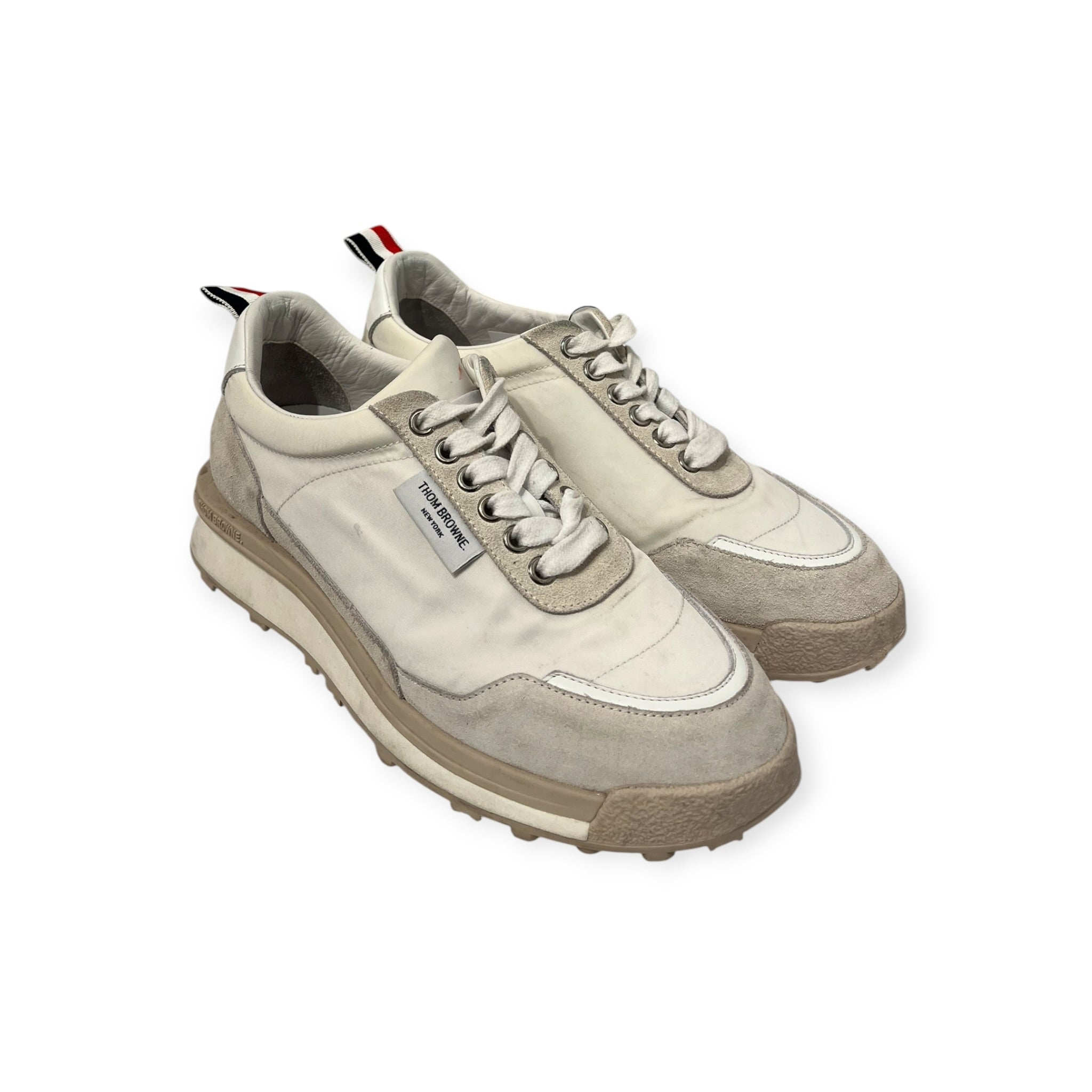 THOM BROWNE. NEW YORK/Low-Sneakers/US 7/WHT/ALUMNI ECO SNEAKERS THOMBROWNE view 8