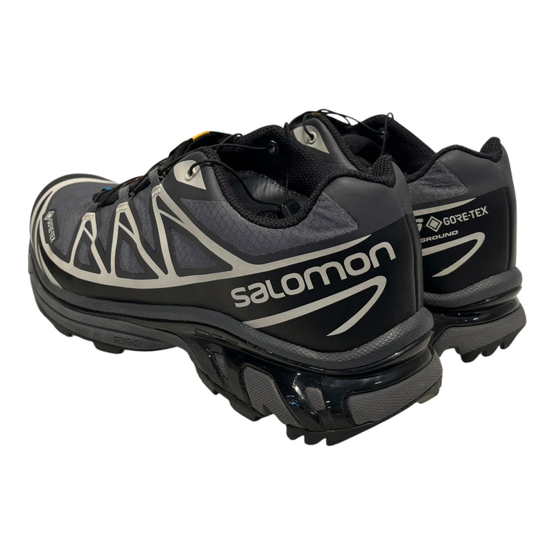 salomon/Low-Sneakers/US 9.5/Nylon/BLK/XT-6 GORETEX SILVER