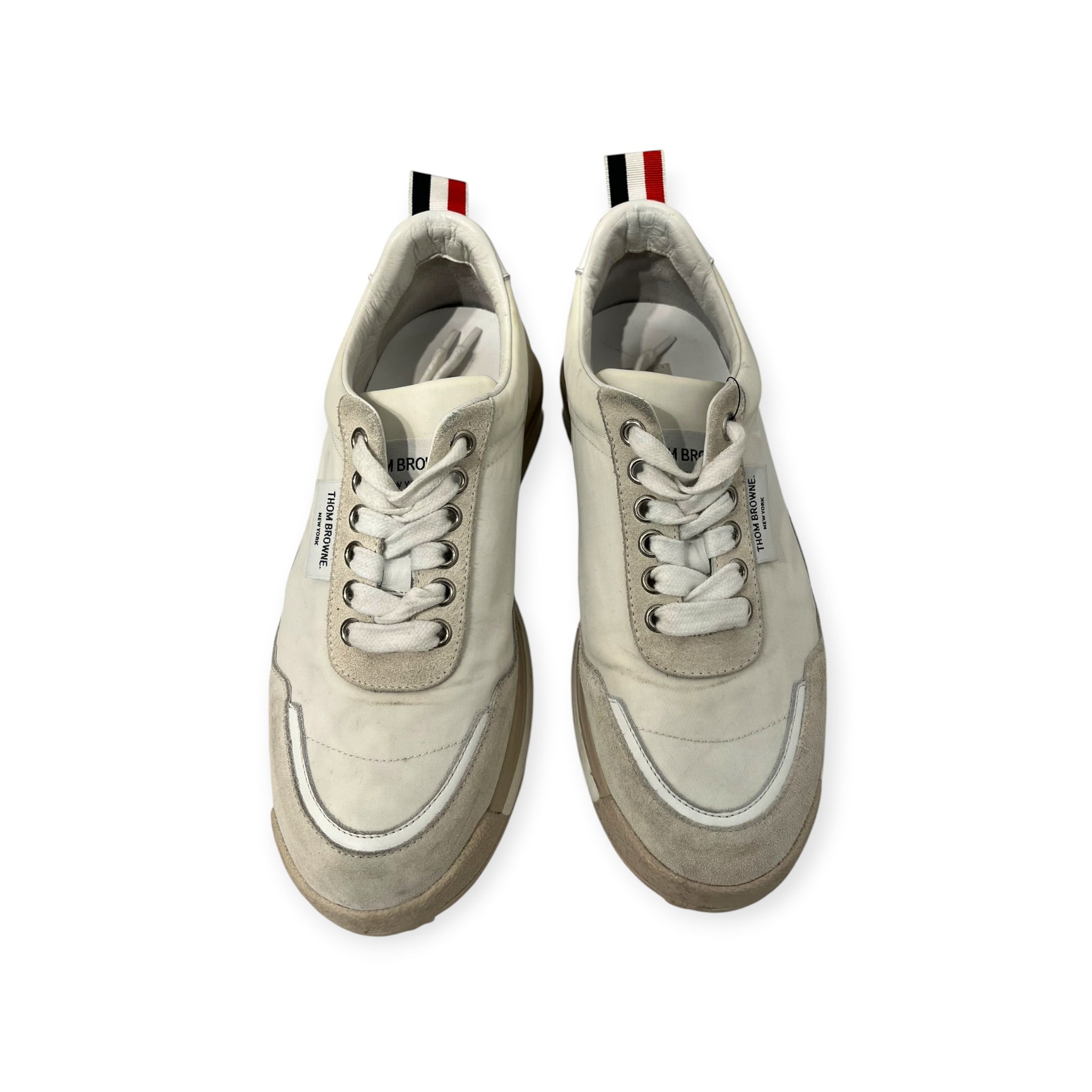 THOM BROWNE. NEW YORK/Low-Sneakers/US 7/WHT/ALUMNI ECO SNEAKERS THOMBROWNE view 9