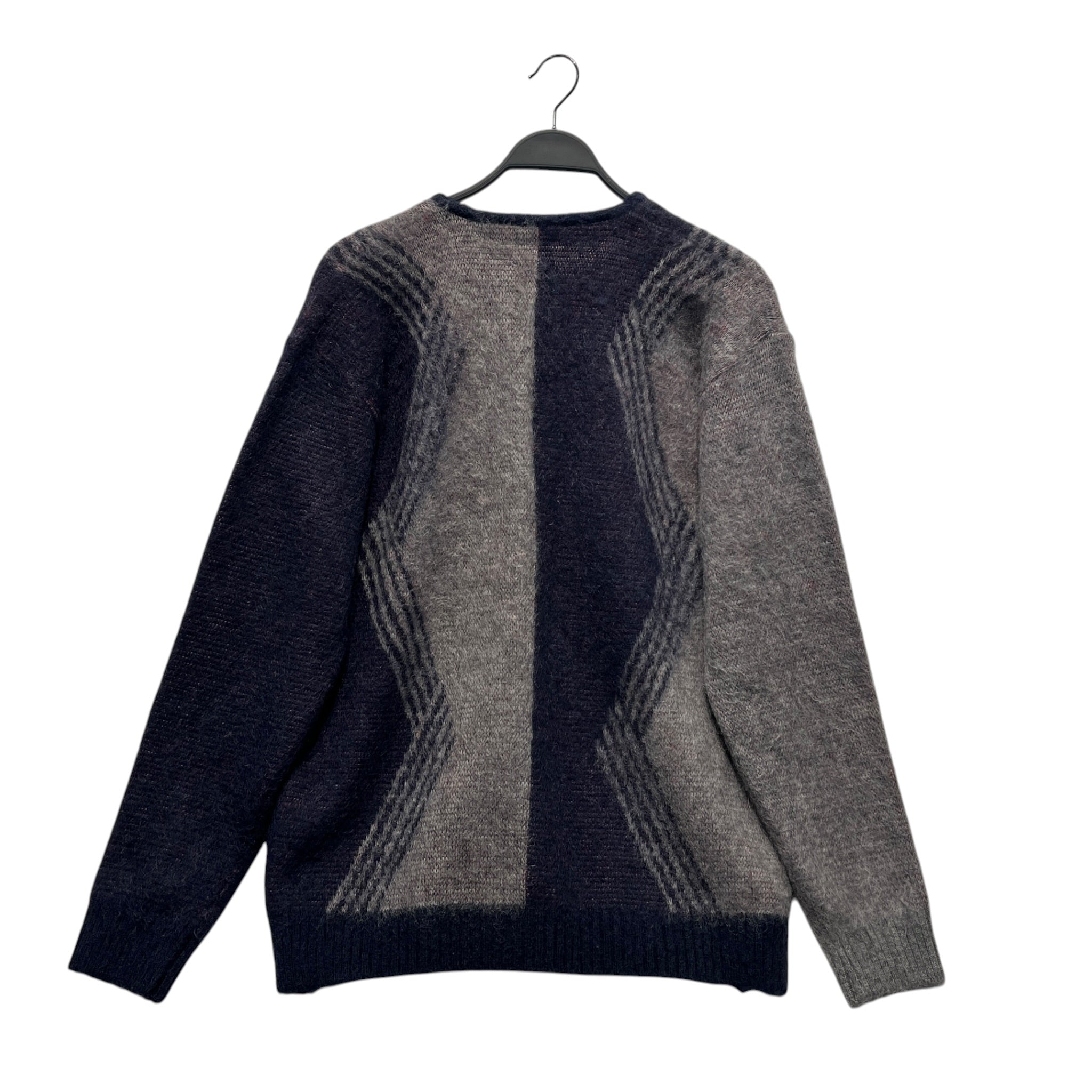 Needles/Cardigan/M/Wool/NVY/Red butterflly view 2