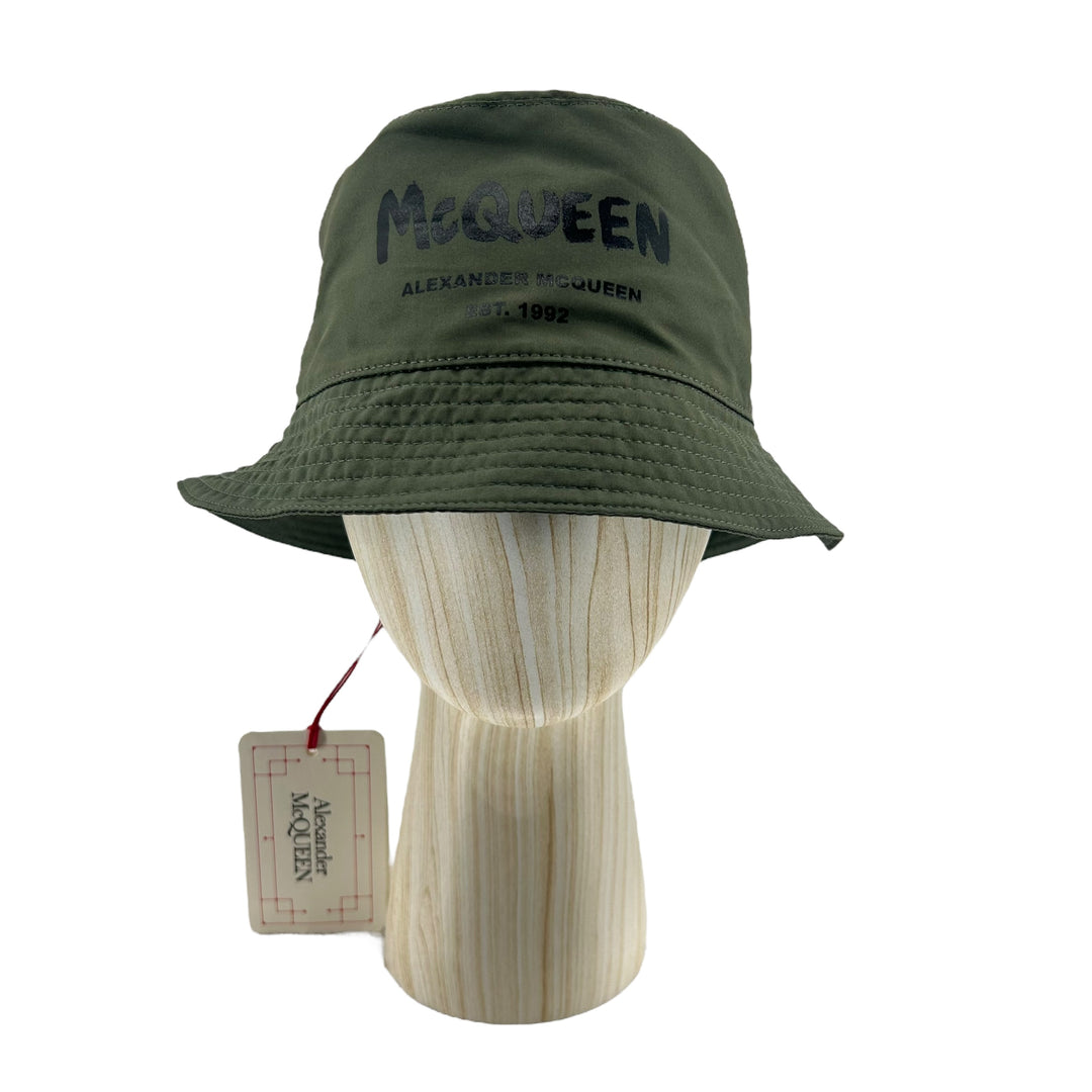 Alexander mcqueen bucket hat best sale