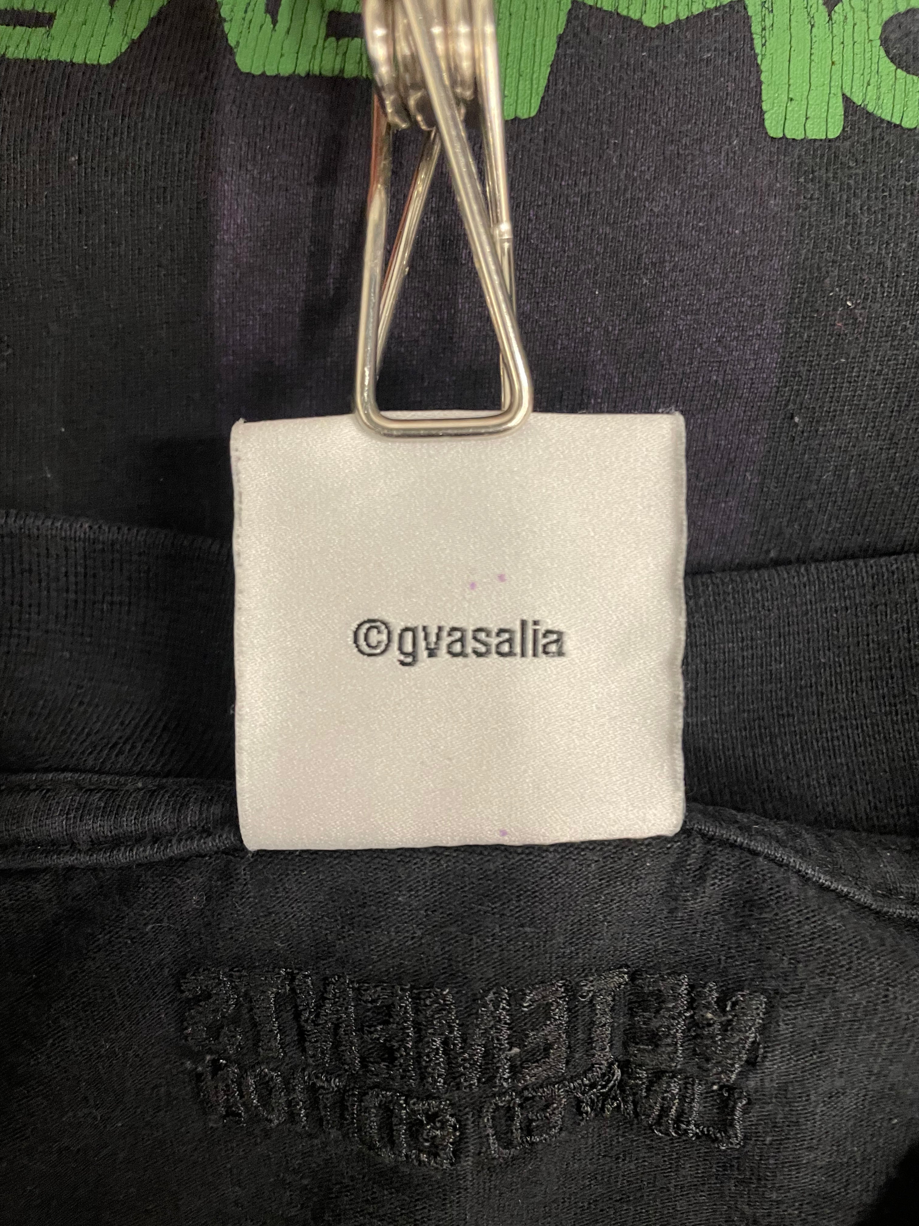 VETEMENTS/T-Shirt/S/Cotton/BLK/Graphic/foreign gym graphic view 4