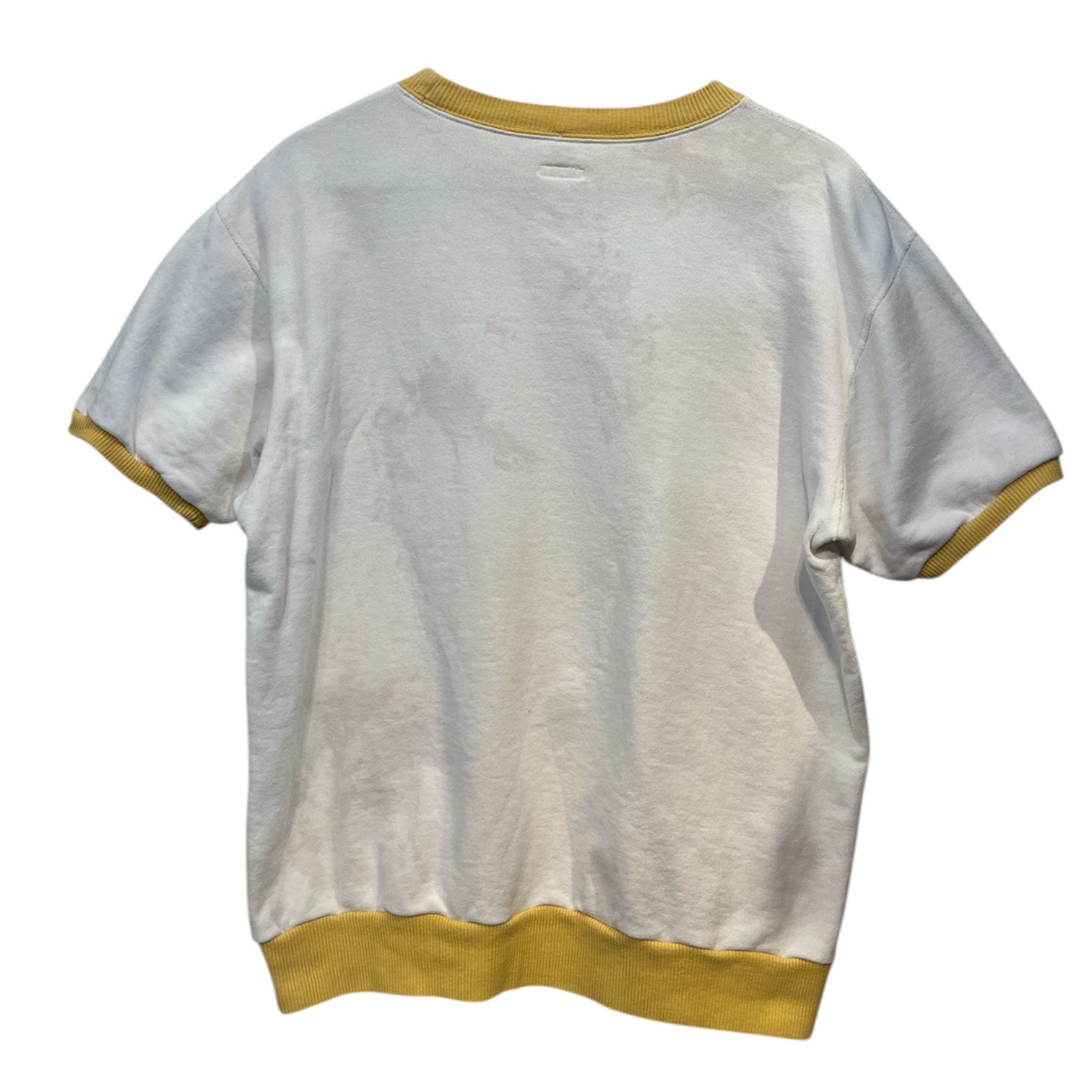 KAPITAL/T-Shirt/3/Cotton/WHT/graphic "cat guitar" tee view 2