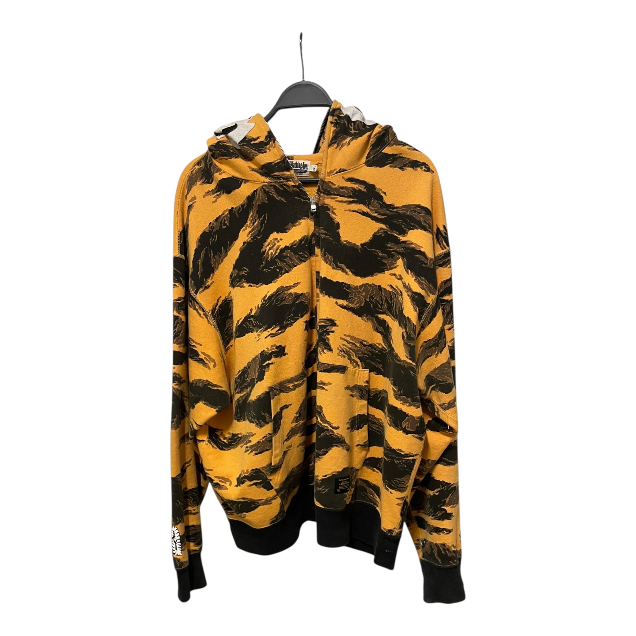 A BATHING APE/Zip Up Hoodie/XXL/Animal Pattern/Cotton/ORN/001ZPI701001F view 1