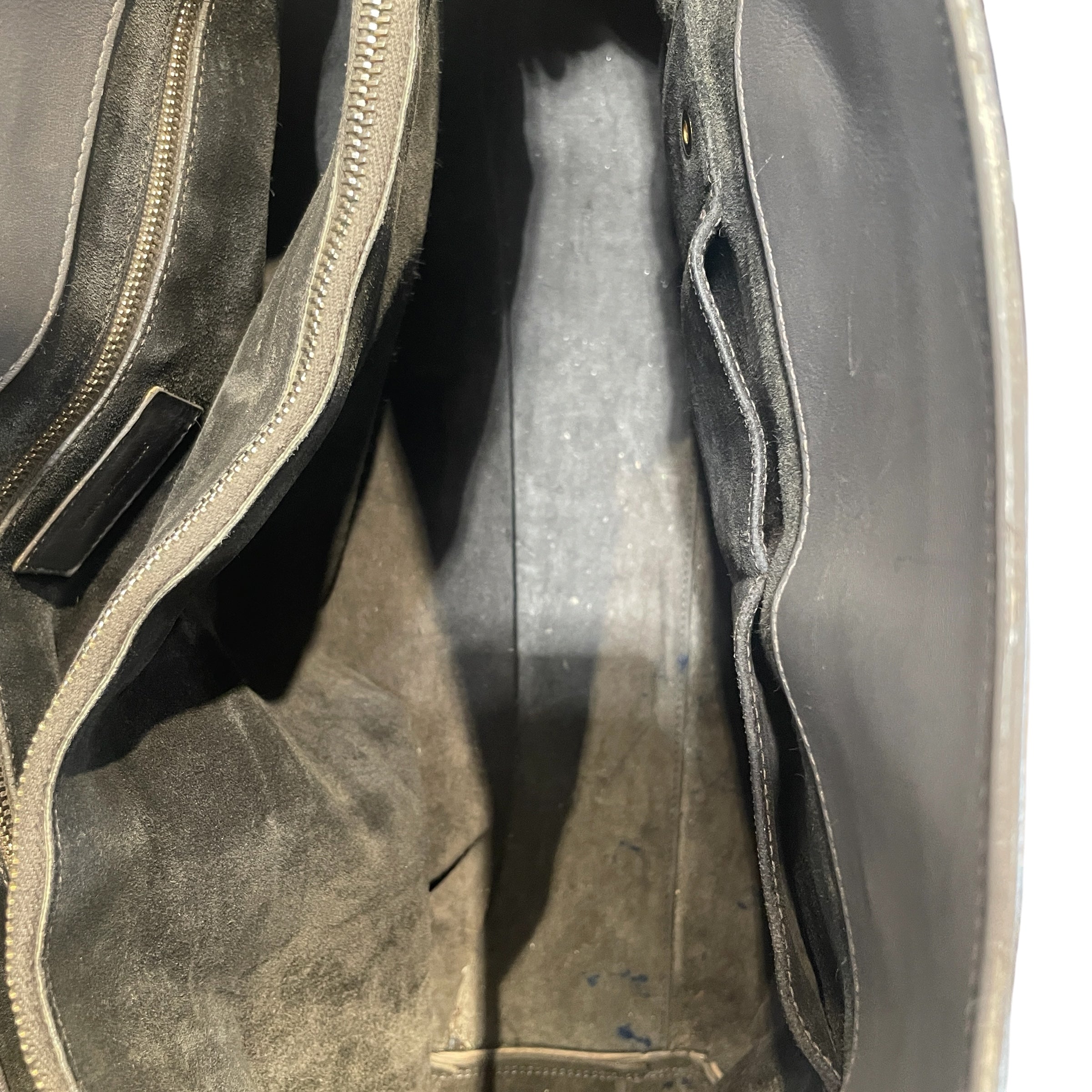 YVES SAINT LAURENT/Hand Bag/Leather/GRY/Sac de Jour view 6