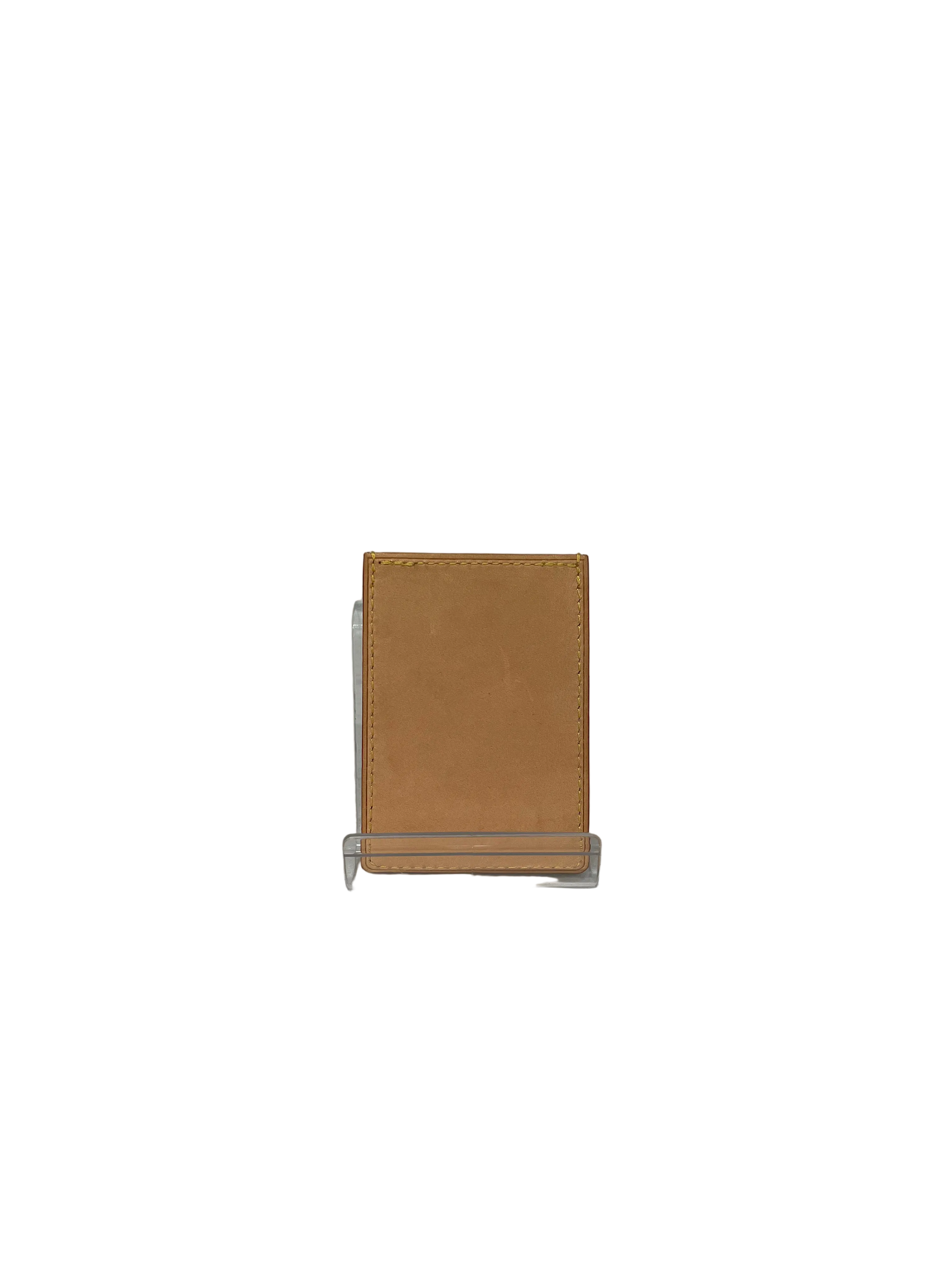 LOUIS VUITTON/Wallet/FREE/Leather/BEG/MIRAKAMI CARDHOLDER view 2