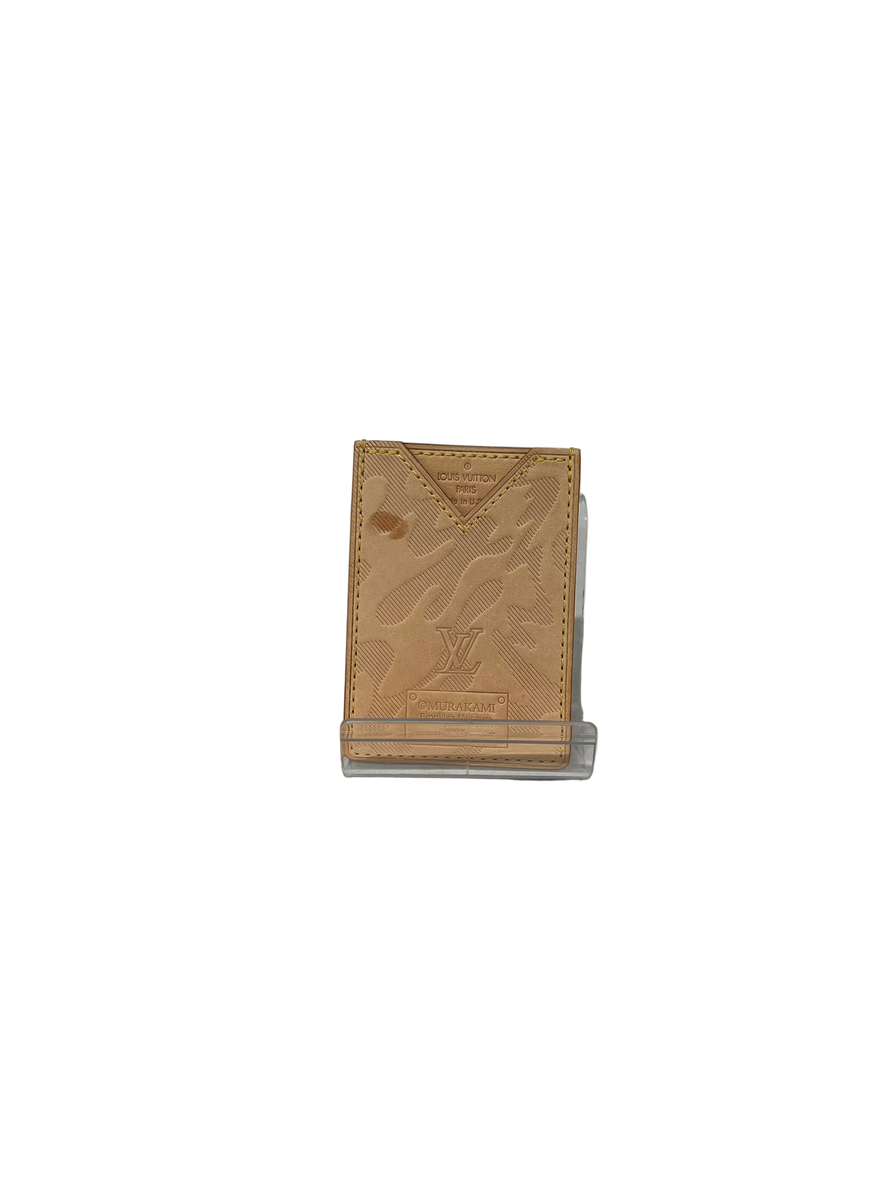 LOUIS VUITTON/Wallet/FREE/Leather/BEG/MIRAKAMI CARDHOLDER view 1