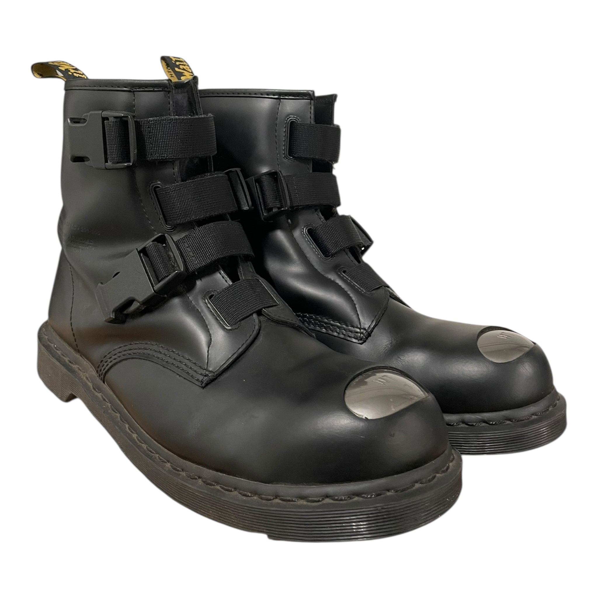 Dr.Martens/w)taps/Lace Up Boots/US 14/Leather/BLK/STEEL TOE view 1