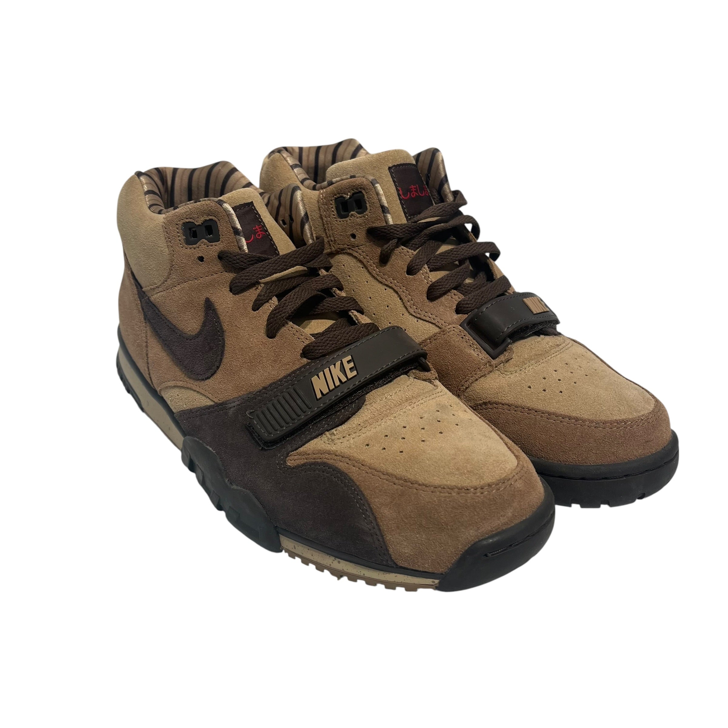 NIKE/Hi-Sneakers/US 10/Suede/BRW/Air Trainer Shima view 1