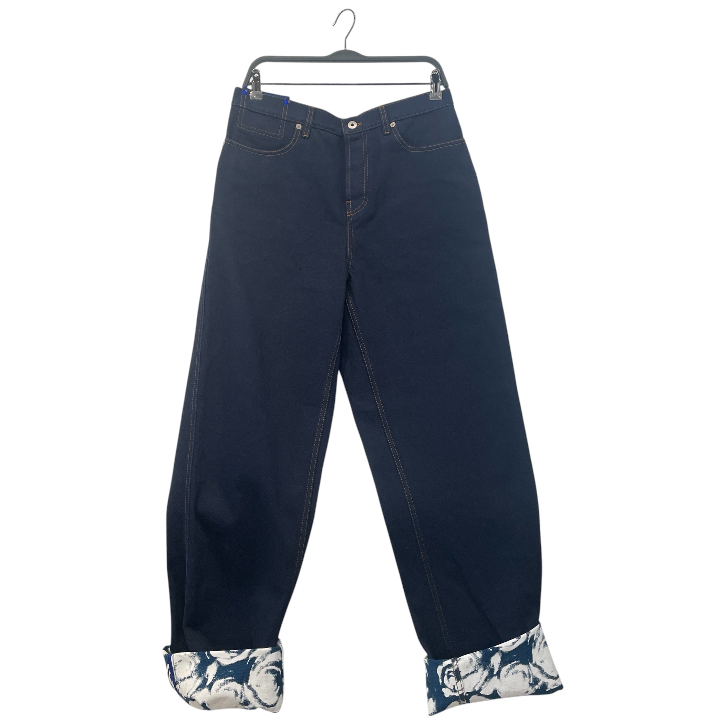 BURBERRY/Straight Pants/29/Denim/NVY/Large Cuff view 1