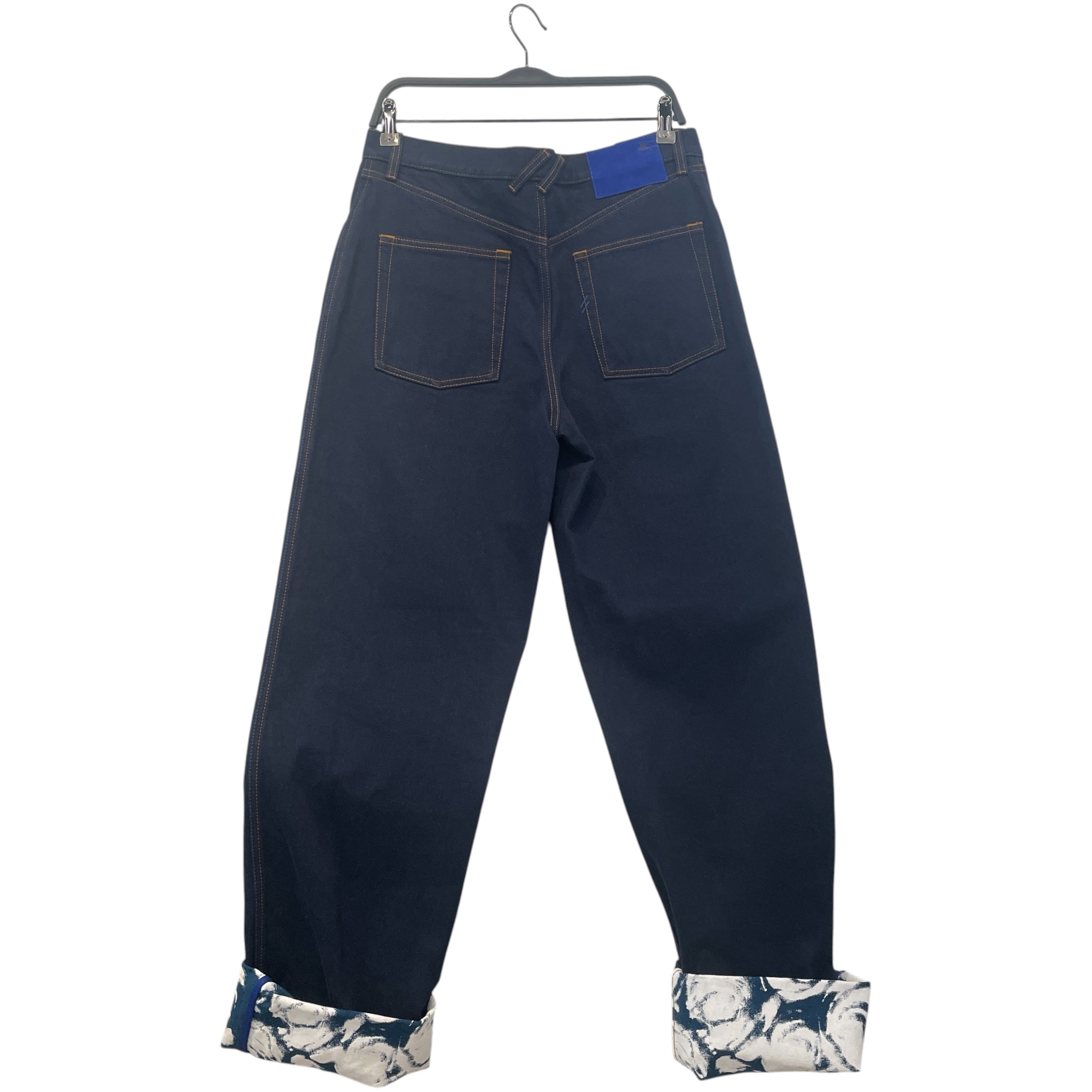 BURBERRY/Straight Pants/29/Denim/NVY/Large Cuff view 2