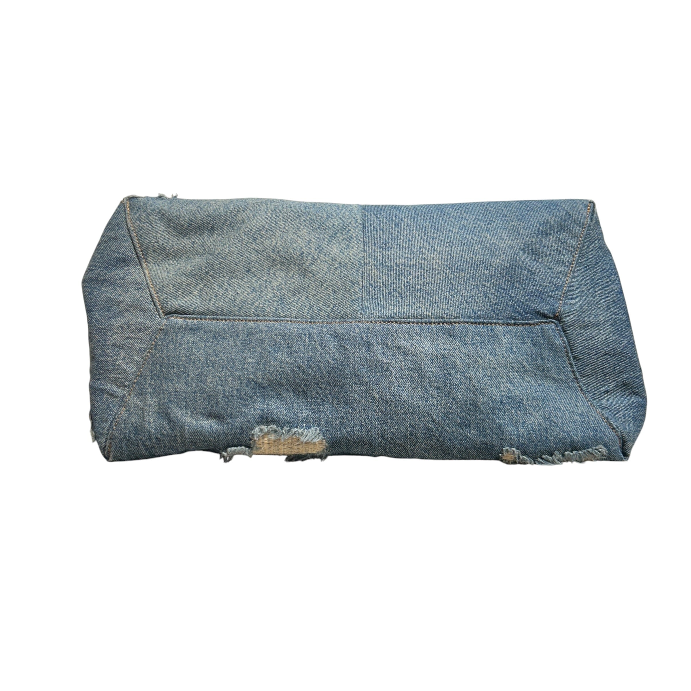 MARC JACOBS/Tote Bag/Denim/IDG/Denim Distressed The Sack Bag view 3