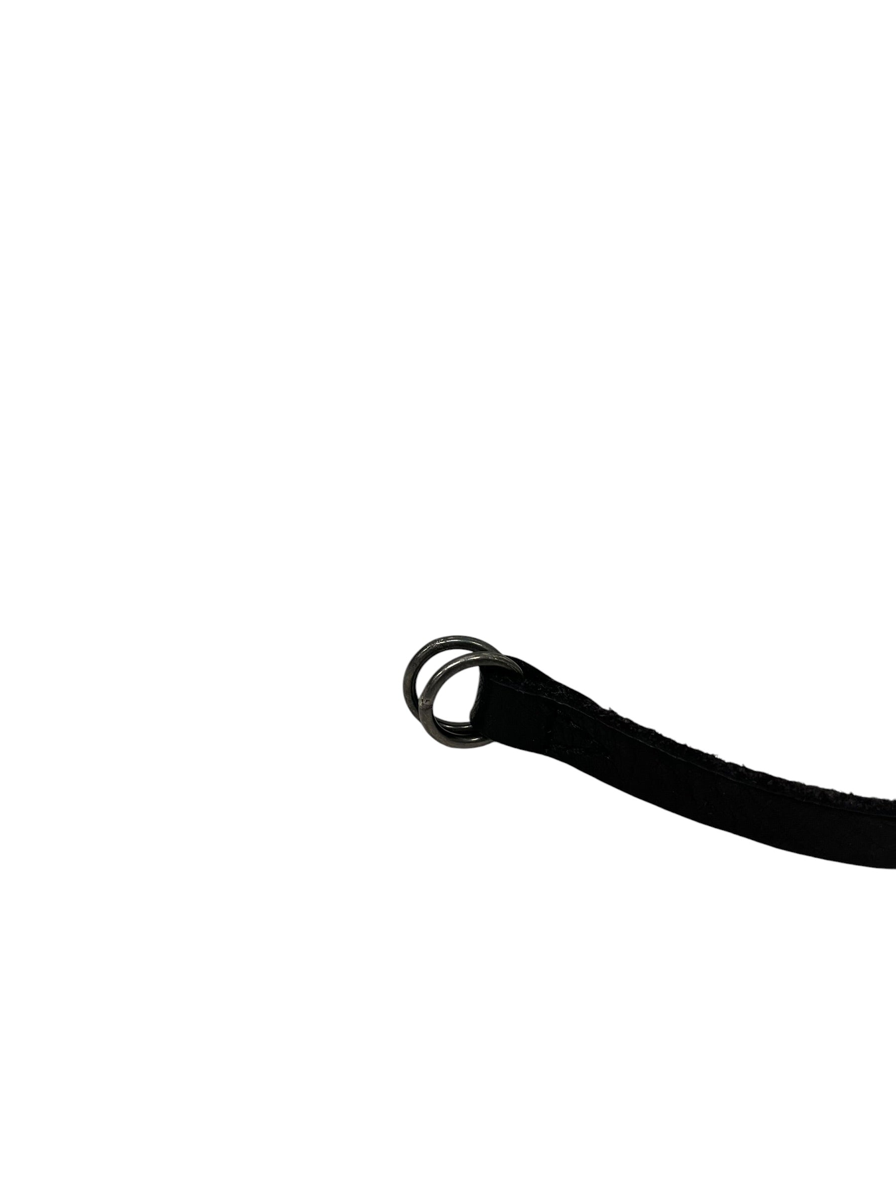 RRL/Accessories/BLK/RRL LEATHER BRACELET view 3