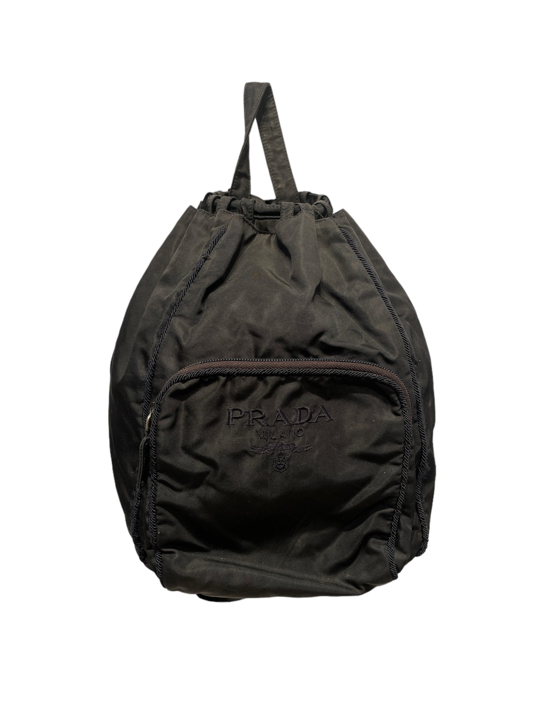 PRADA/Bag/Nylon/NVY/POUCH view 1