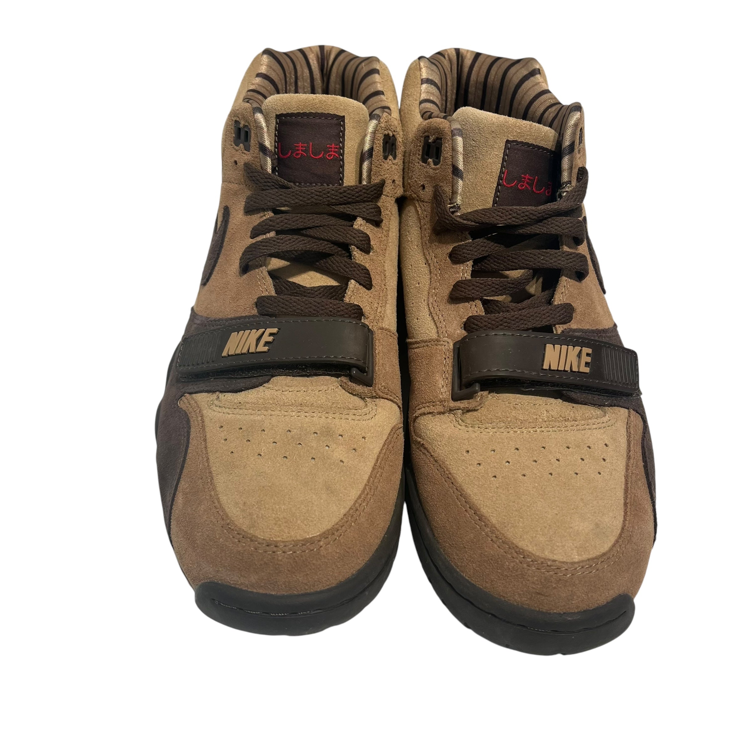 NIKE/Hi-Sneakers/US 10/Suede/BRW/Air Trainer Shima view 3