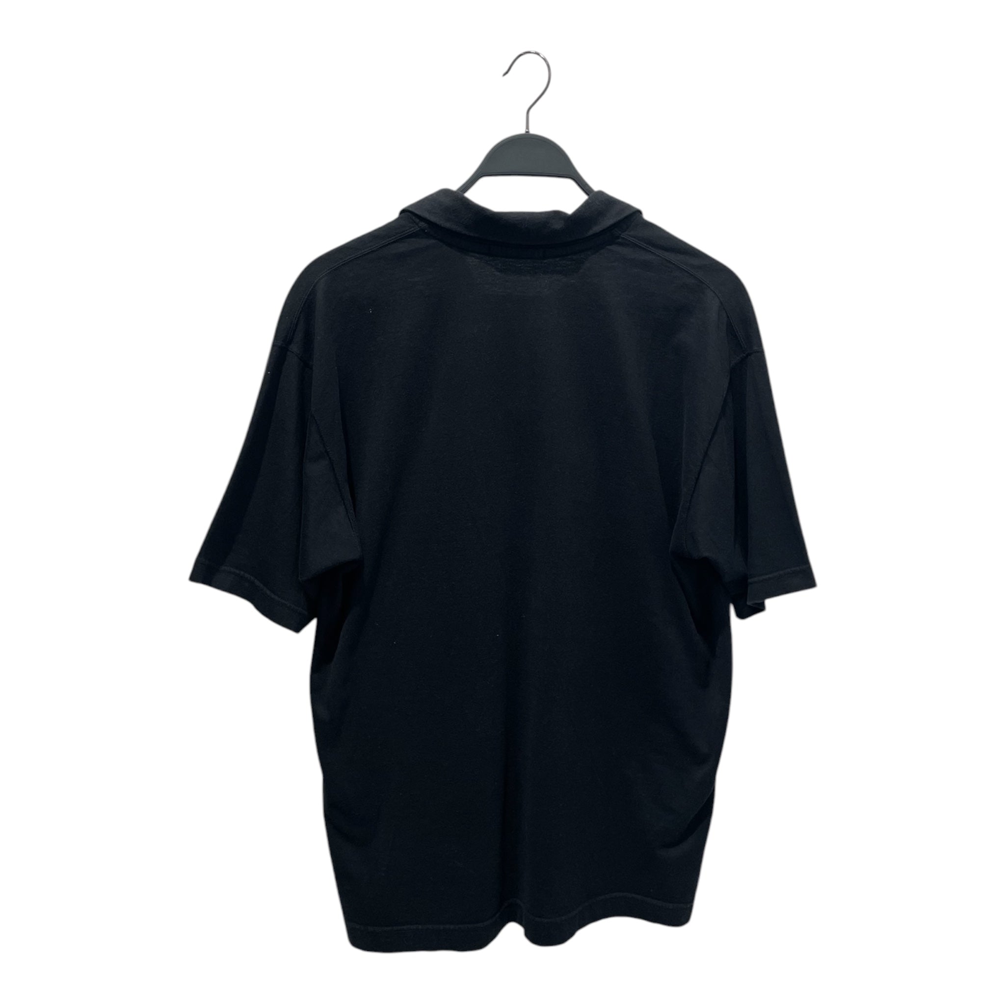ISSEY MIYAKE/Polo Shirt/3/Cotton/BLK/RED DOT LINE DOWN MIDDLE view 2