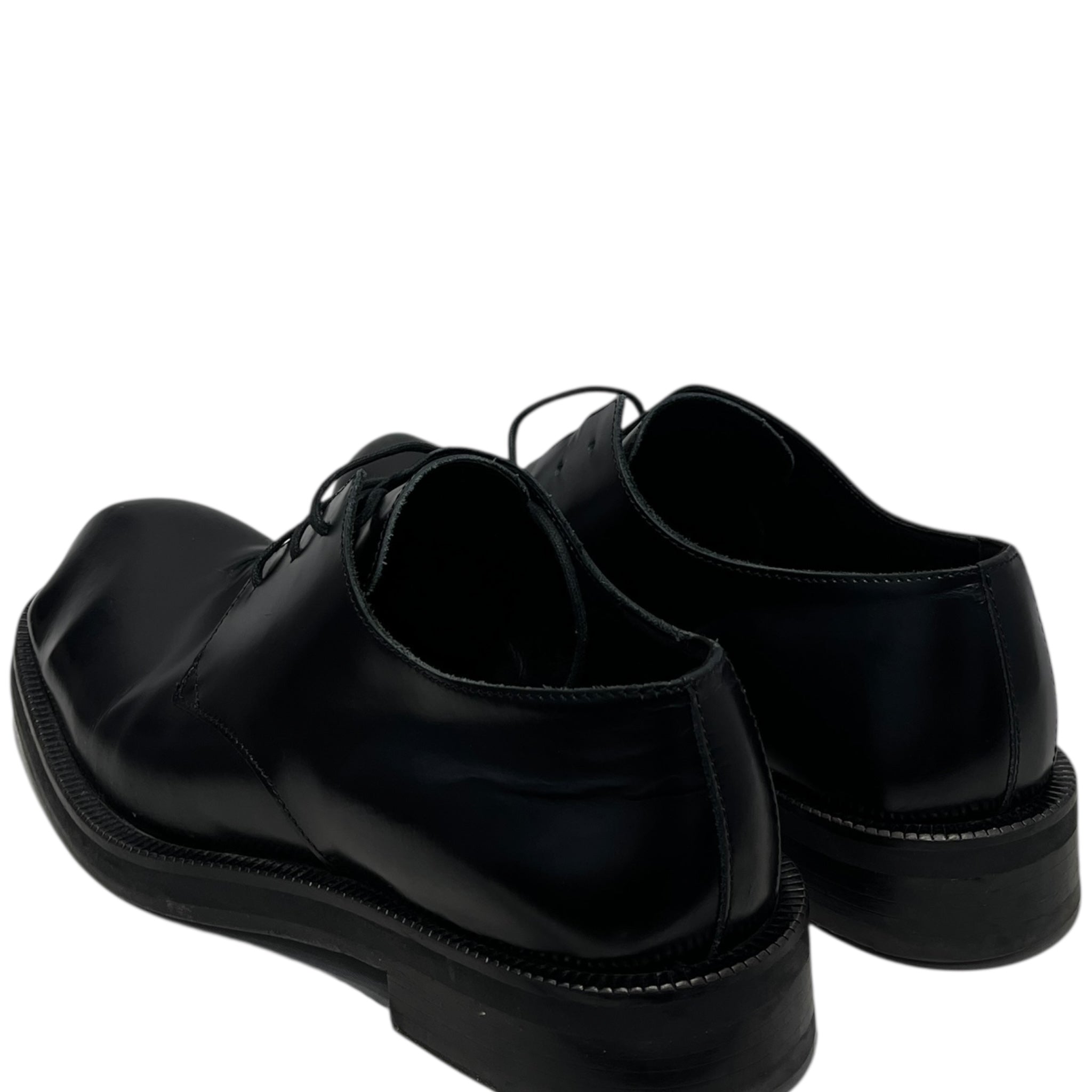 Acne Studios/Low-Sneakers/US 9/Leather/BLK/ACNE STUDIOS BUMPBED TOE DERBY view 2