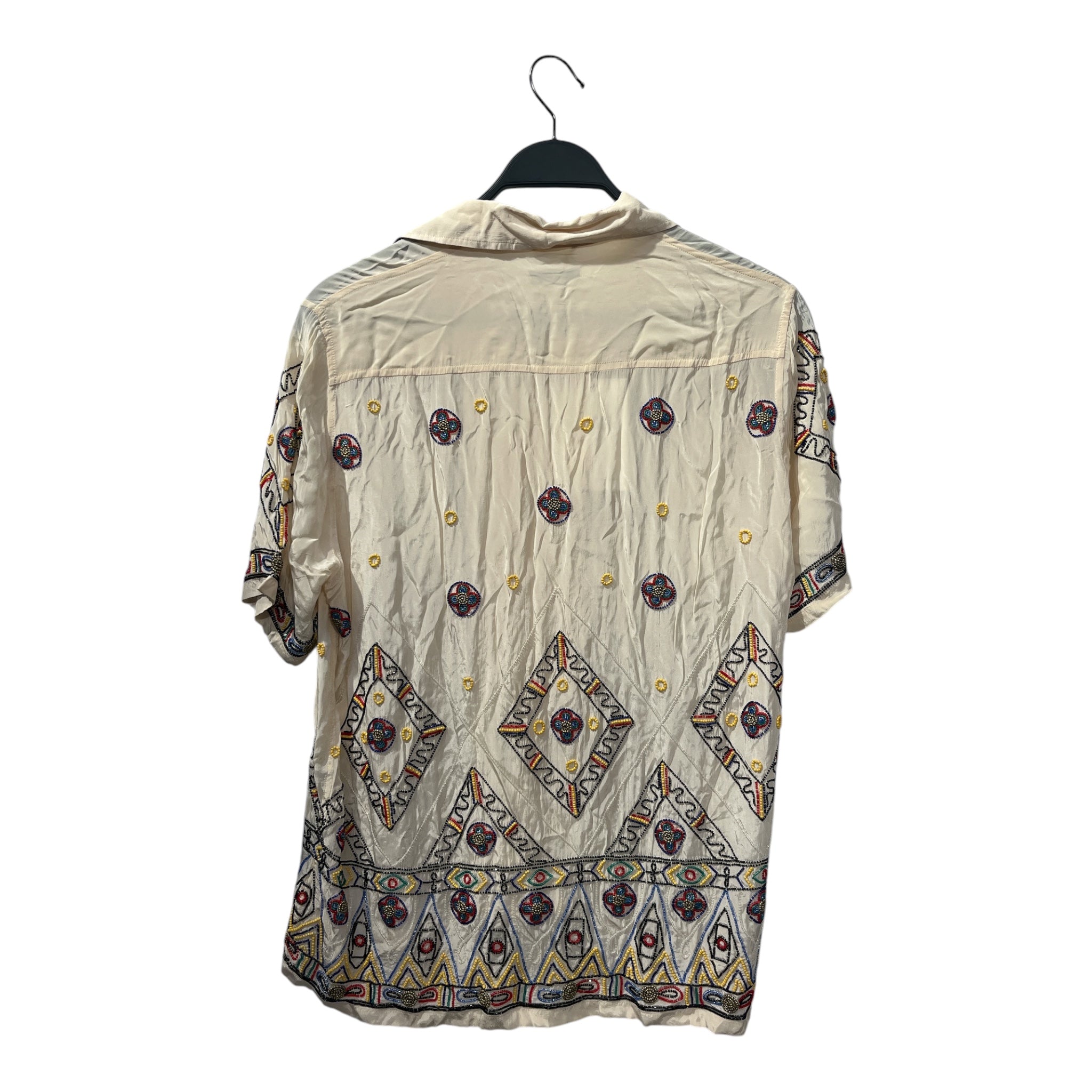 BODE/SS Shirt/XS/S/CRM/All Over Print/DIVINE BEADED view 2
