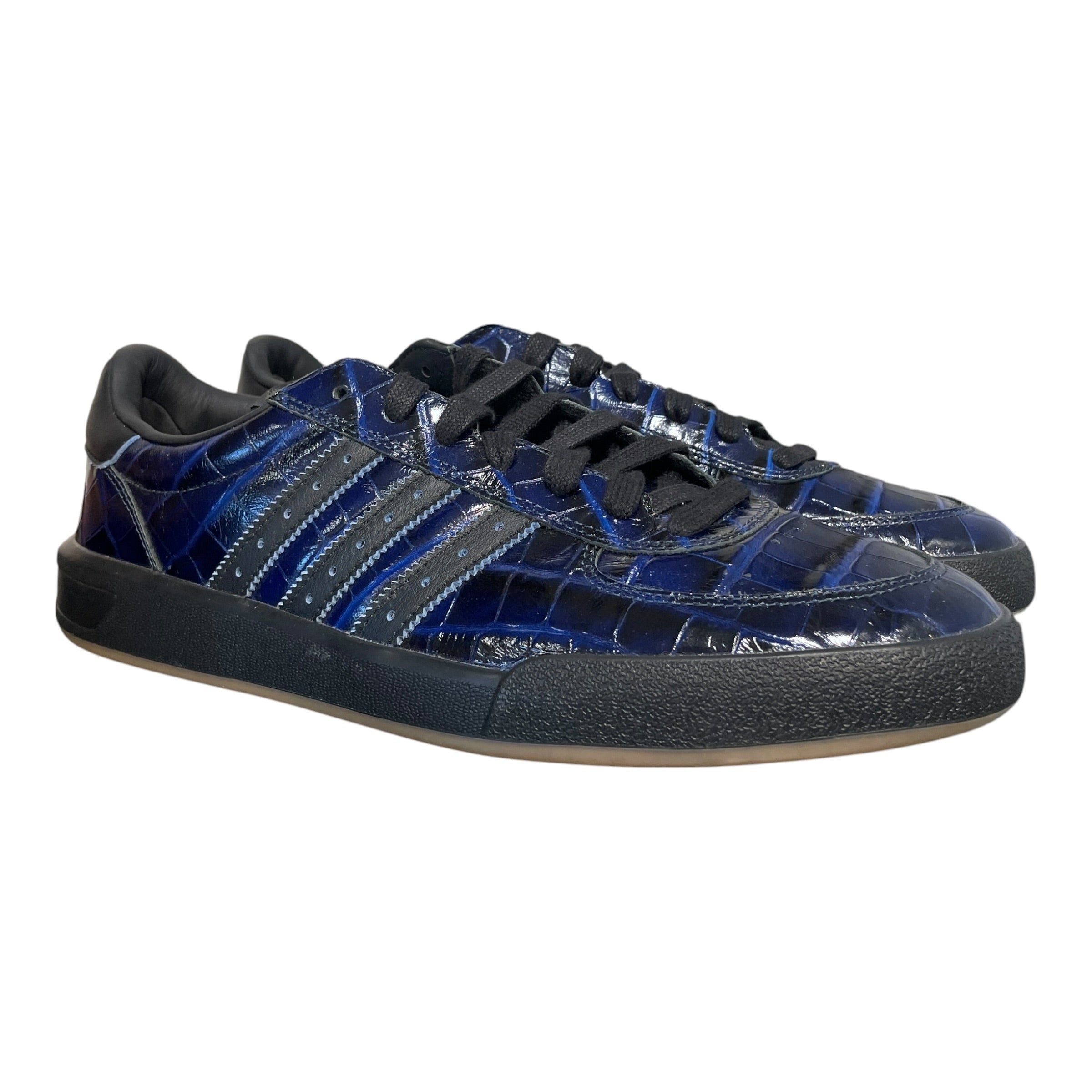 adidas/THRASHER/Low-Sneakers/US 12/Leather/NVY/Argentina x Glenburg Low Top view 1