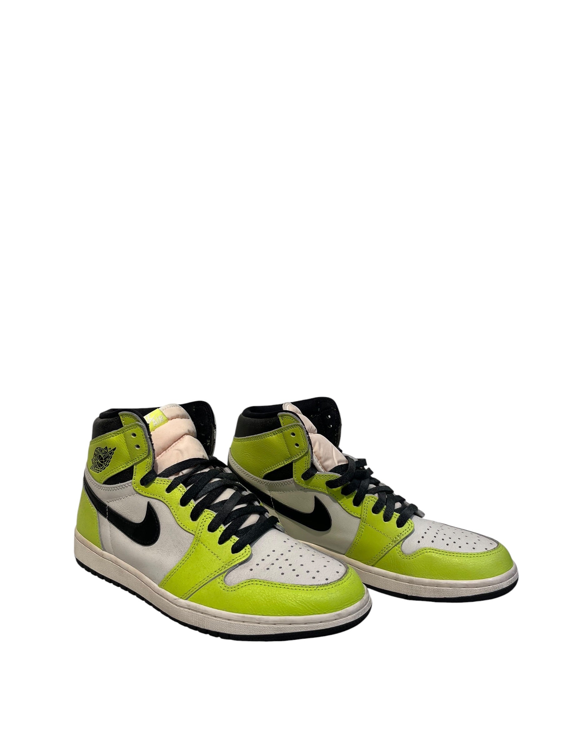 NIKE/Hi-Sneakers/US 11/Leather/YEL/JRDN 1 HIGH view 1