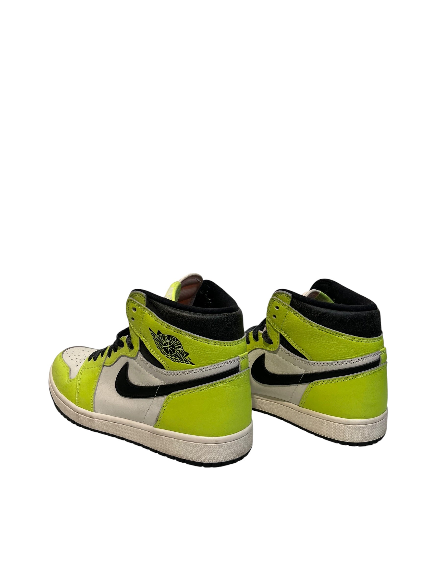 NIKE/Hi-Sneakers/US 11/Leather/YEL/JRDN 1 HIGH view 2