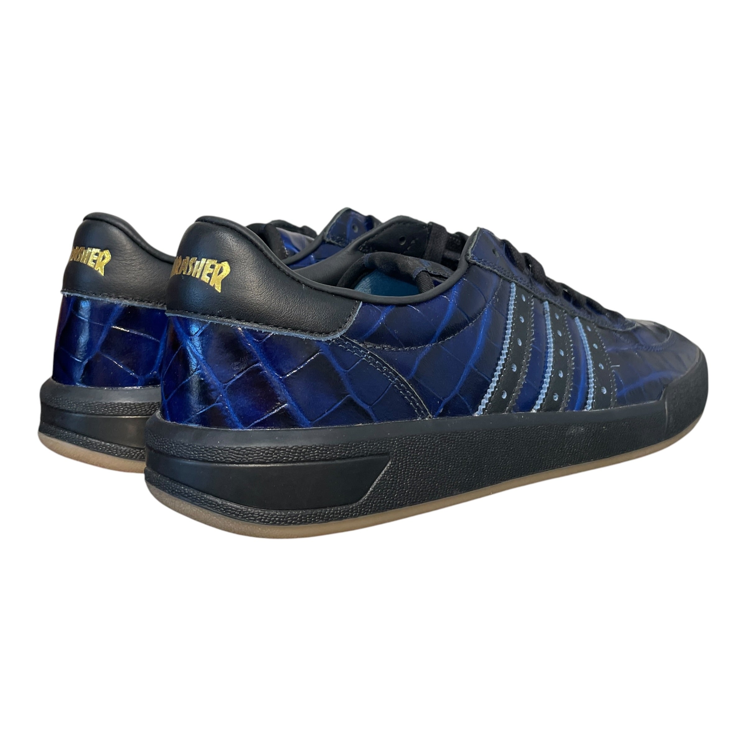 adidas/THRASHER/Low-Sneakers/US 12/Leather/NVY/Argentina x Glenburg Low Top view 2