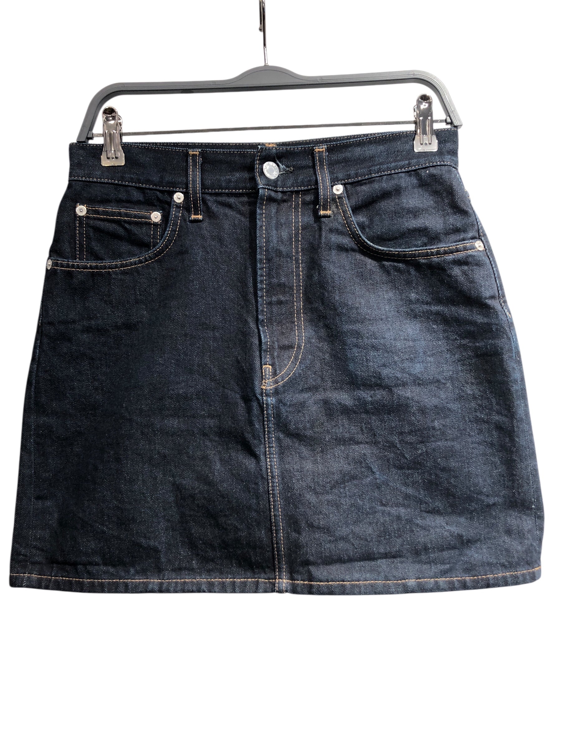 Helmut Lang/Skirt/29/Denim/IDG/Mini Length/RN119375 CA52192 view 1