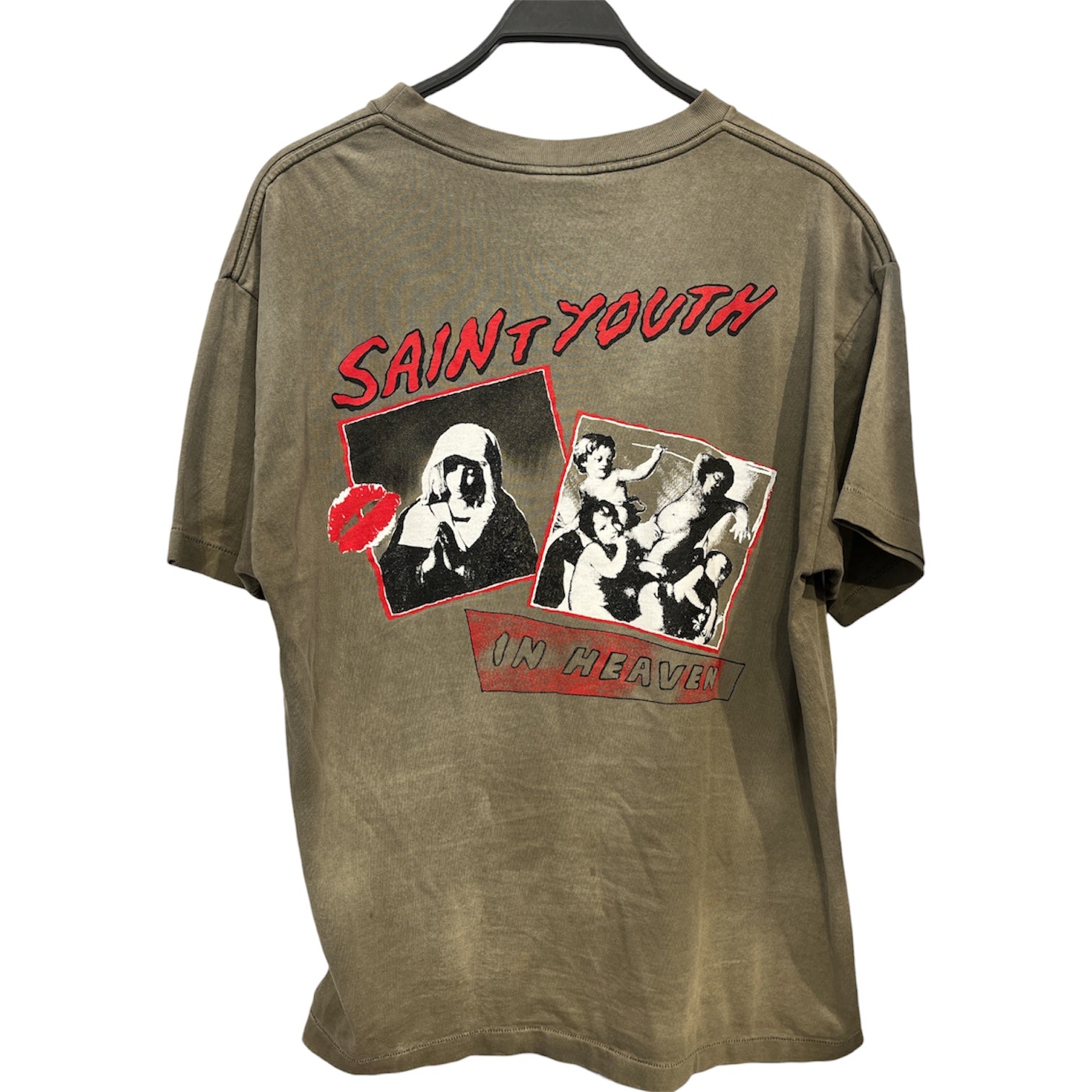 SAINT MICHAEL/T-Shirt/L/Cotton/GRN/SAINT YOUTH view 2