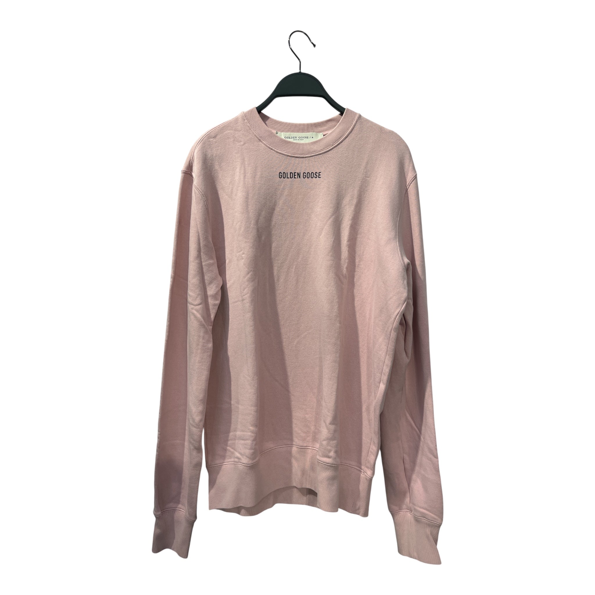 GOLDEN GOOSE/Sweatshirt/S/Cotton/PNK/CREWBECK GG GRAPHIC view 1