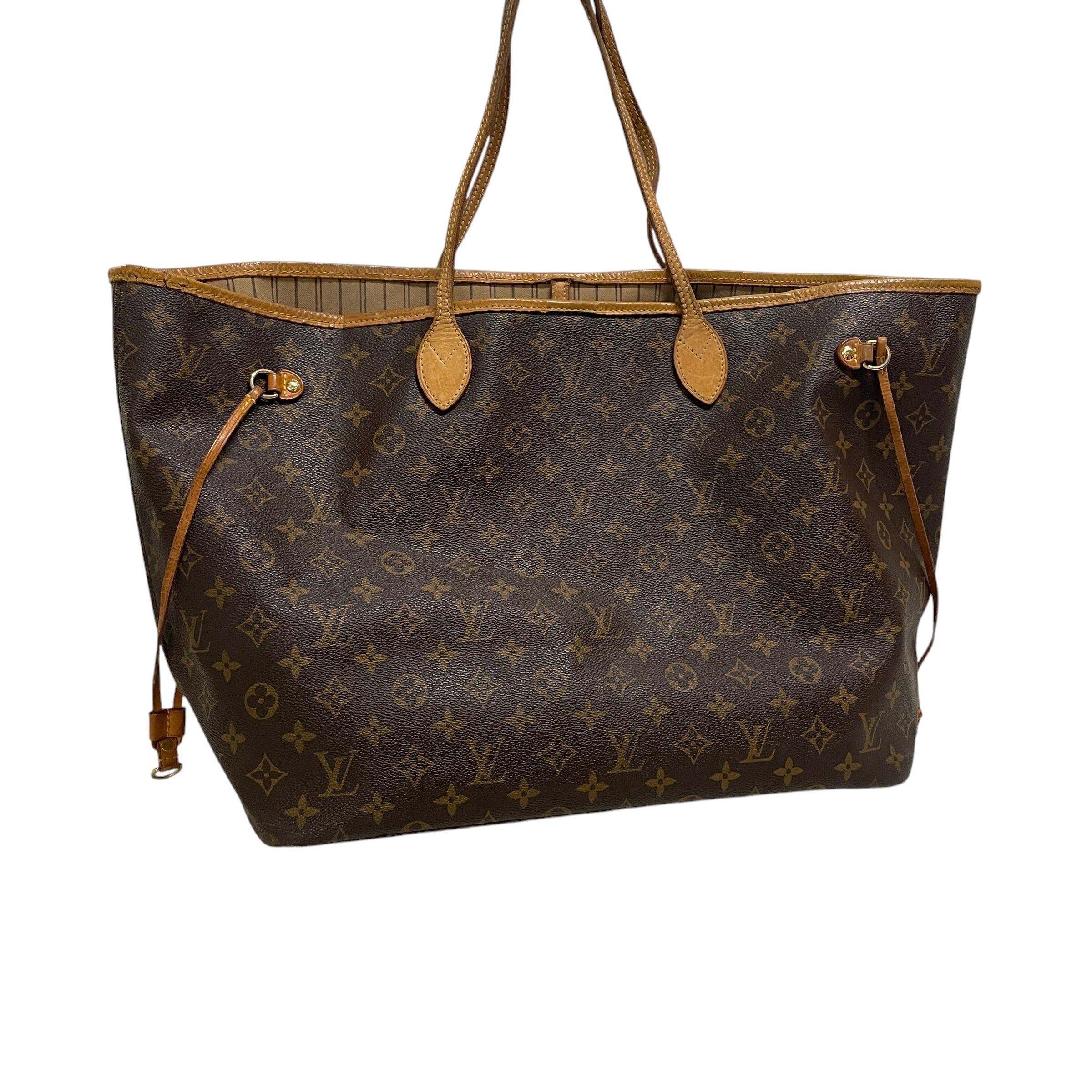 LOUIS VUITTON/Tote Bag/Monogram/Leather/BRW/HV279R view 1