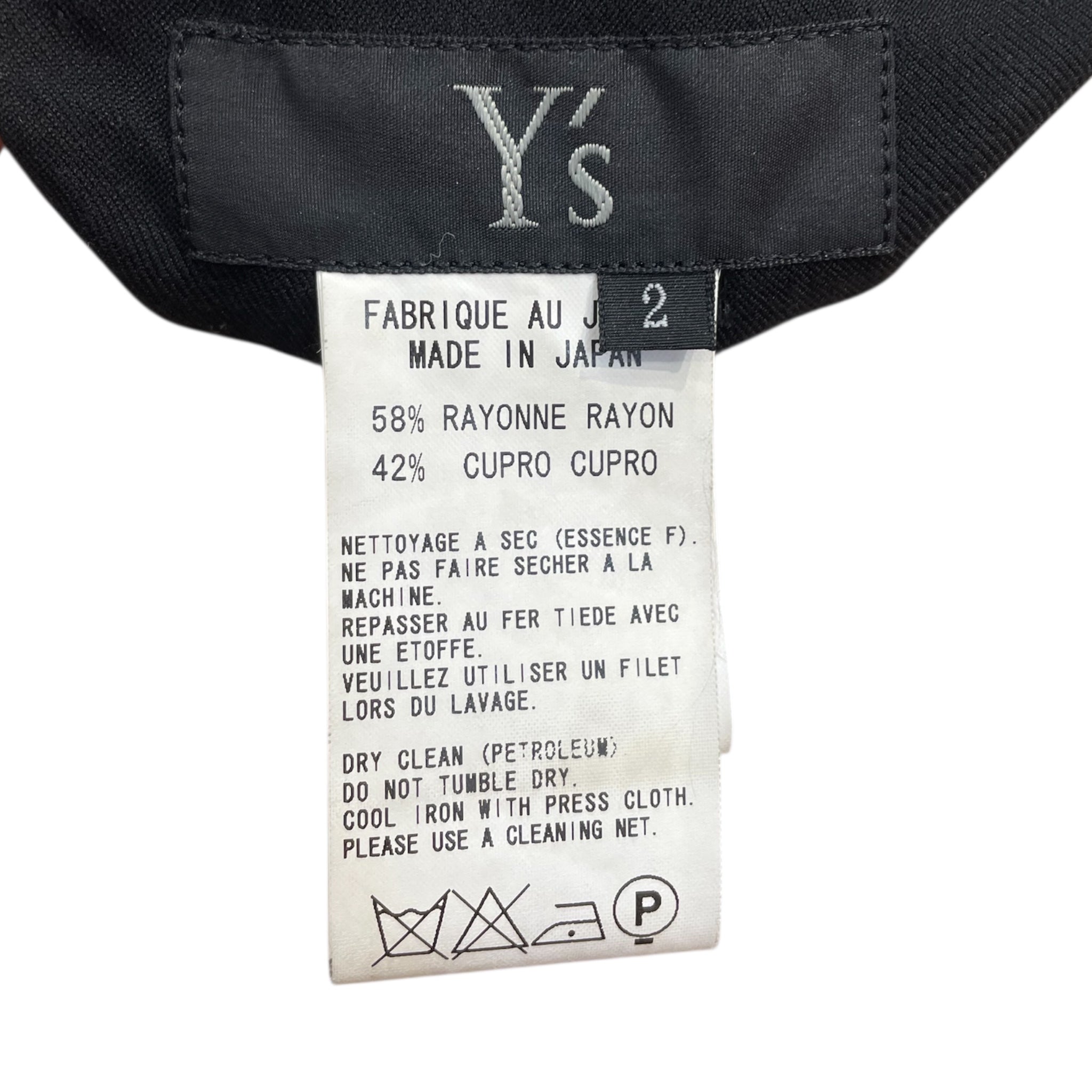 Y's/Dress/2/BLK/y's view 4