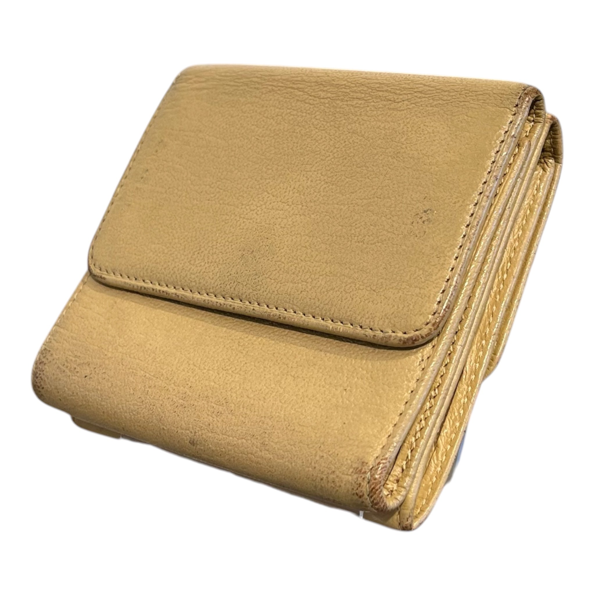 CHANEL/Wallet/Leather/BEG/L's/vintage chanel silver tone view 2