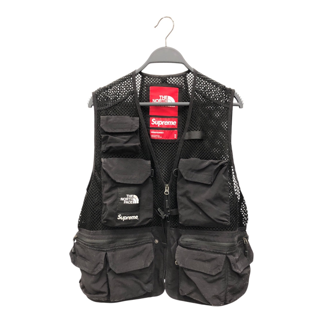 Supreme/THE NORTH FACE/Vest/M/BLK/mesh fishing vest view 1