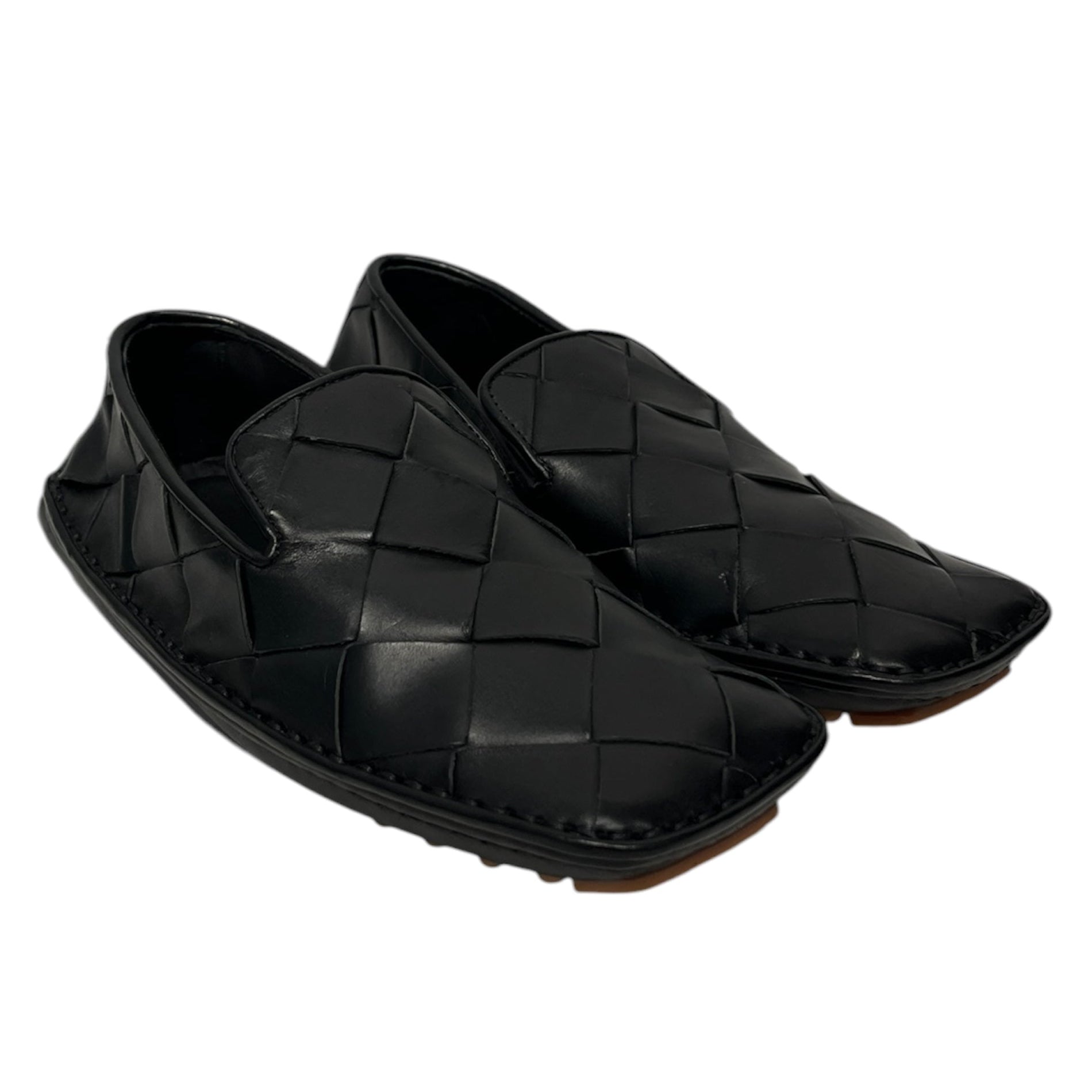 BOTTEGA VENETA/Loafers/EU 35/Leather/BLK/ view 1
