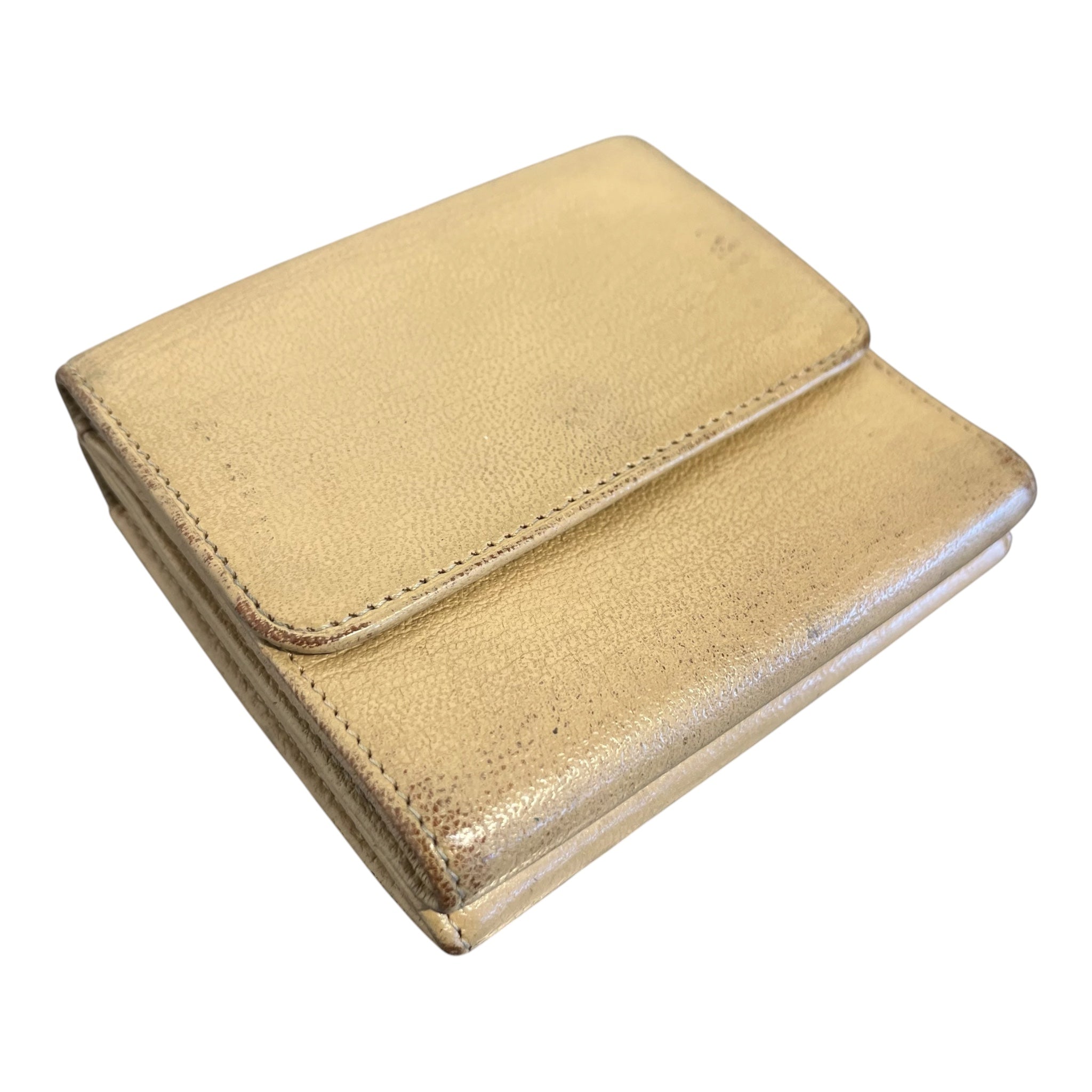 CHANEL/Wallet/Leather/BEG/L's/vintage chanel silver tone view 7