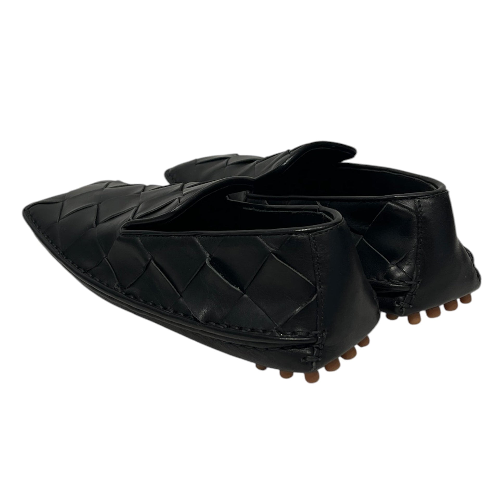 BOTTEGA VENETA/Loafers/EU 35/Leather/BLK/ view 2