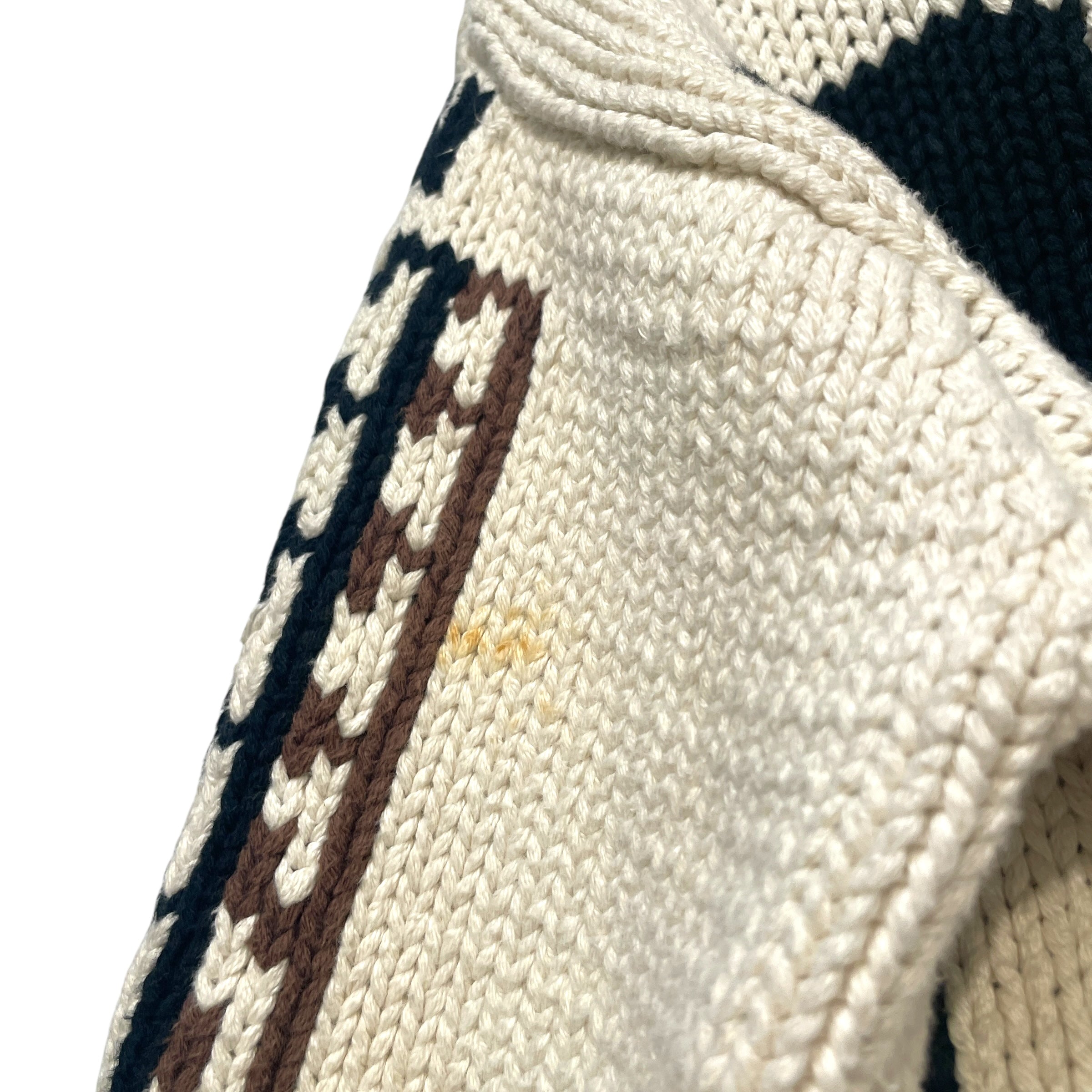 HYSTERIC GLAMOUR/Sweater/All Over Print/Cotton/CRM/Yarn Sweater view 4