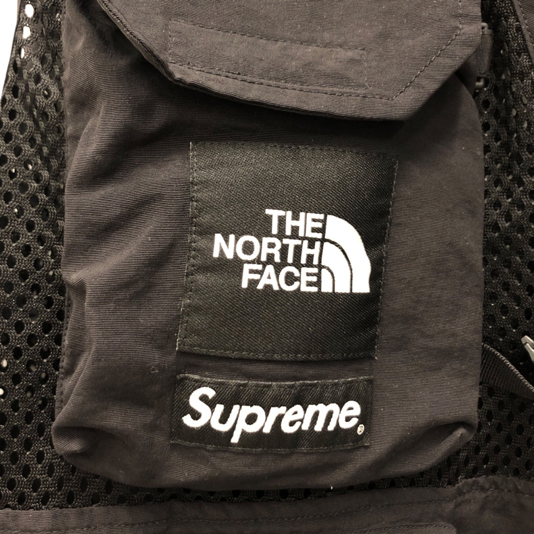 Supreme/THE NORTH FACE/Vest/M/BLK/mesh fishing vest view 5