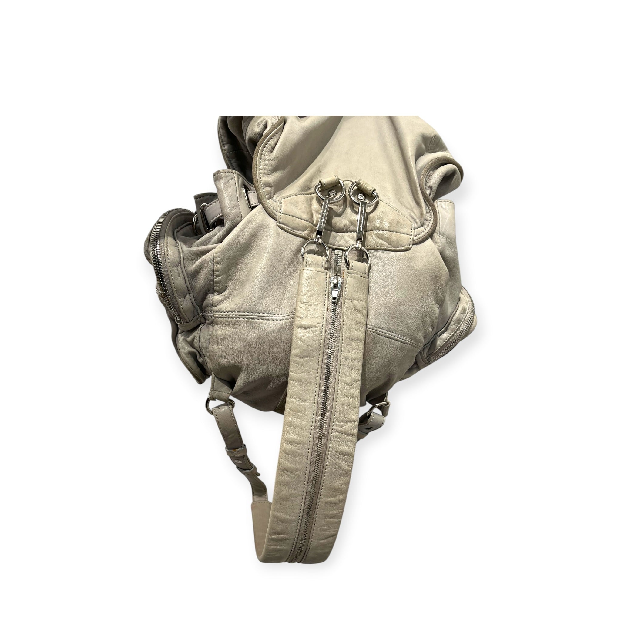 Alexander Wang/Backpack/Leather/GRY/MODULAR ZIP BAG view 4