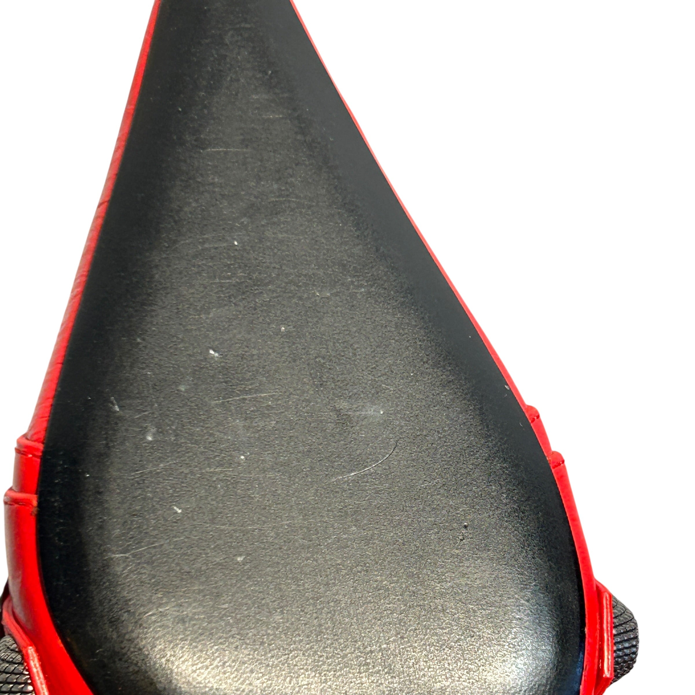 BALENCIAGA/Boots/EU 37/Leather/RED/Cagole Red Knee High view 4