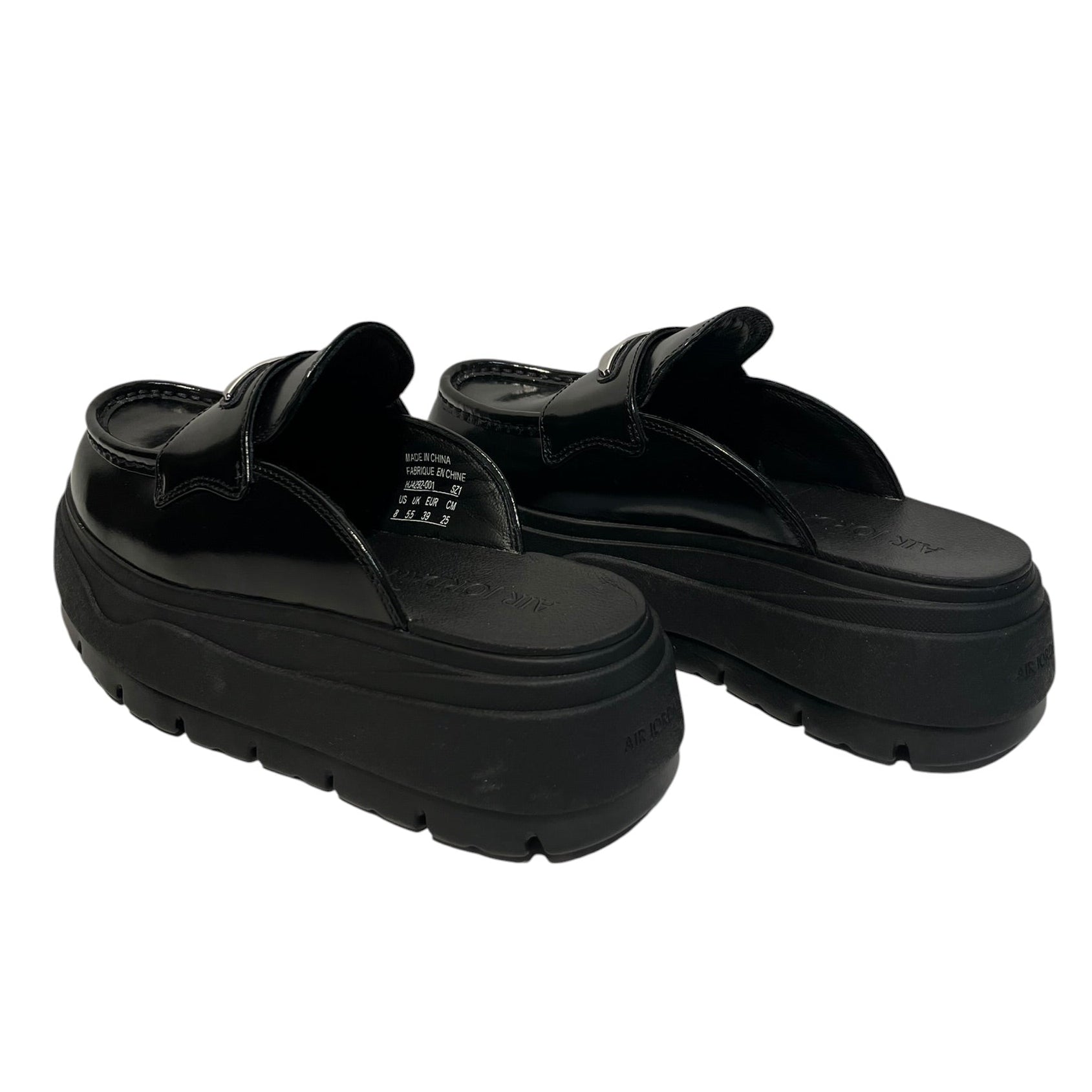 JORDAN BRAND/Loafers/US 8/Leather/BLK/ view 2