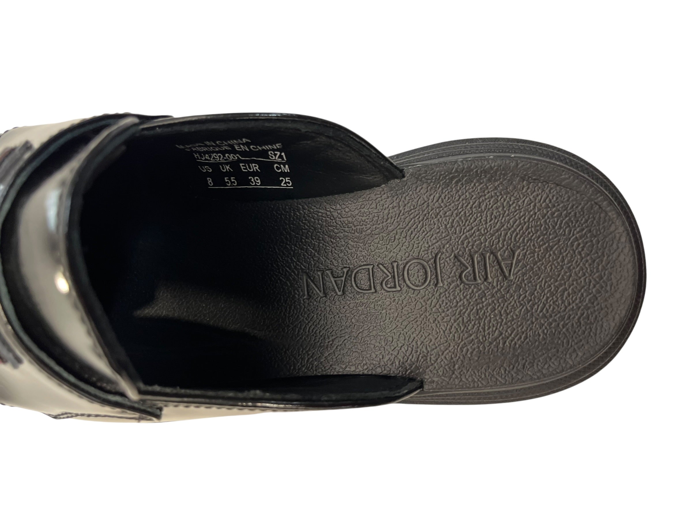 JORDAN BRAND/Loafers/US 8/Leather/BLK/ view 3