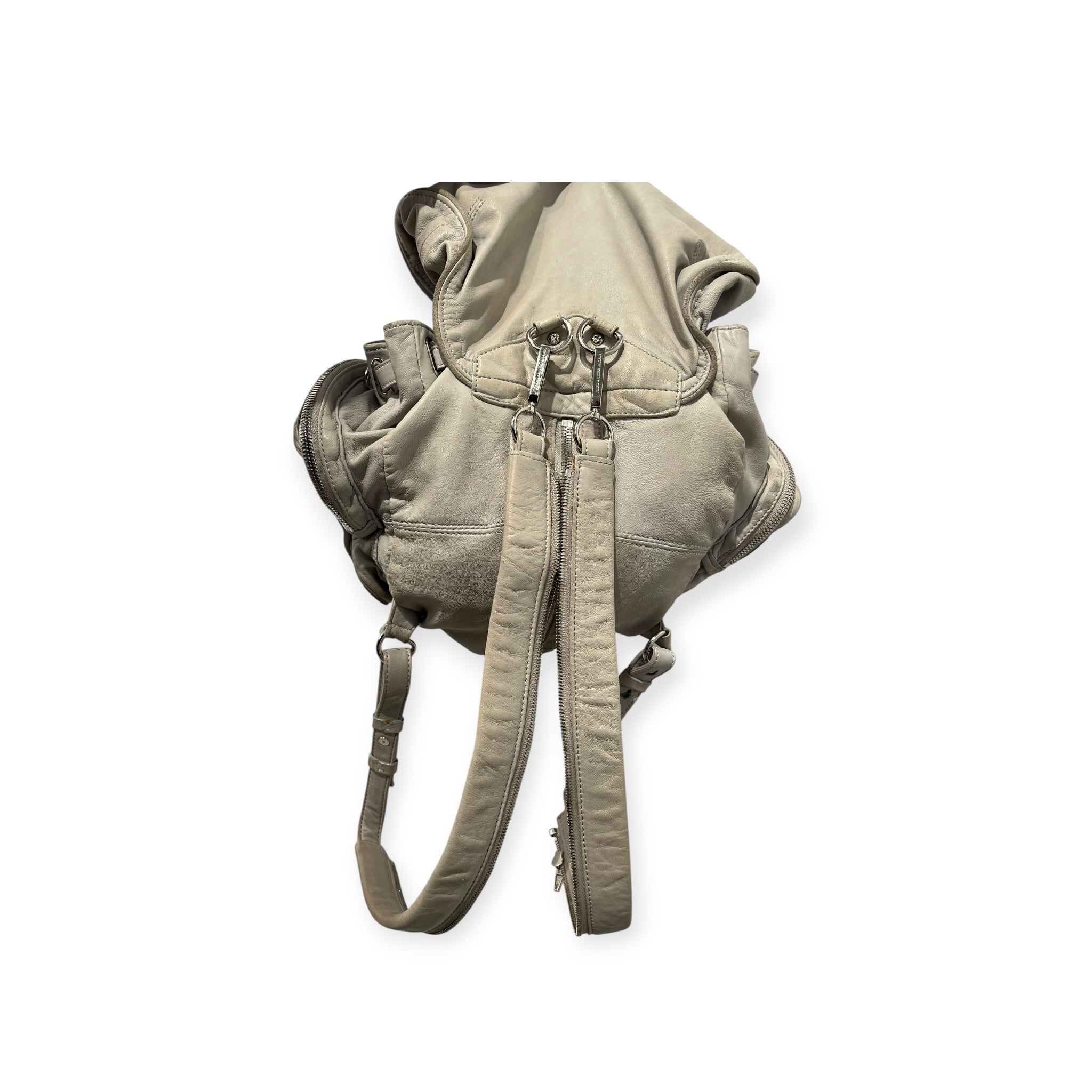 Alexander Wang/Backpack/Leather/GRY/MODULAR ZIP BAG view 3