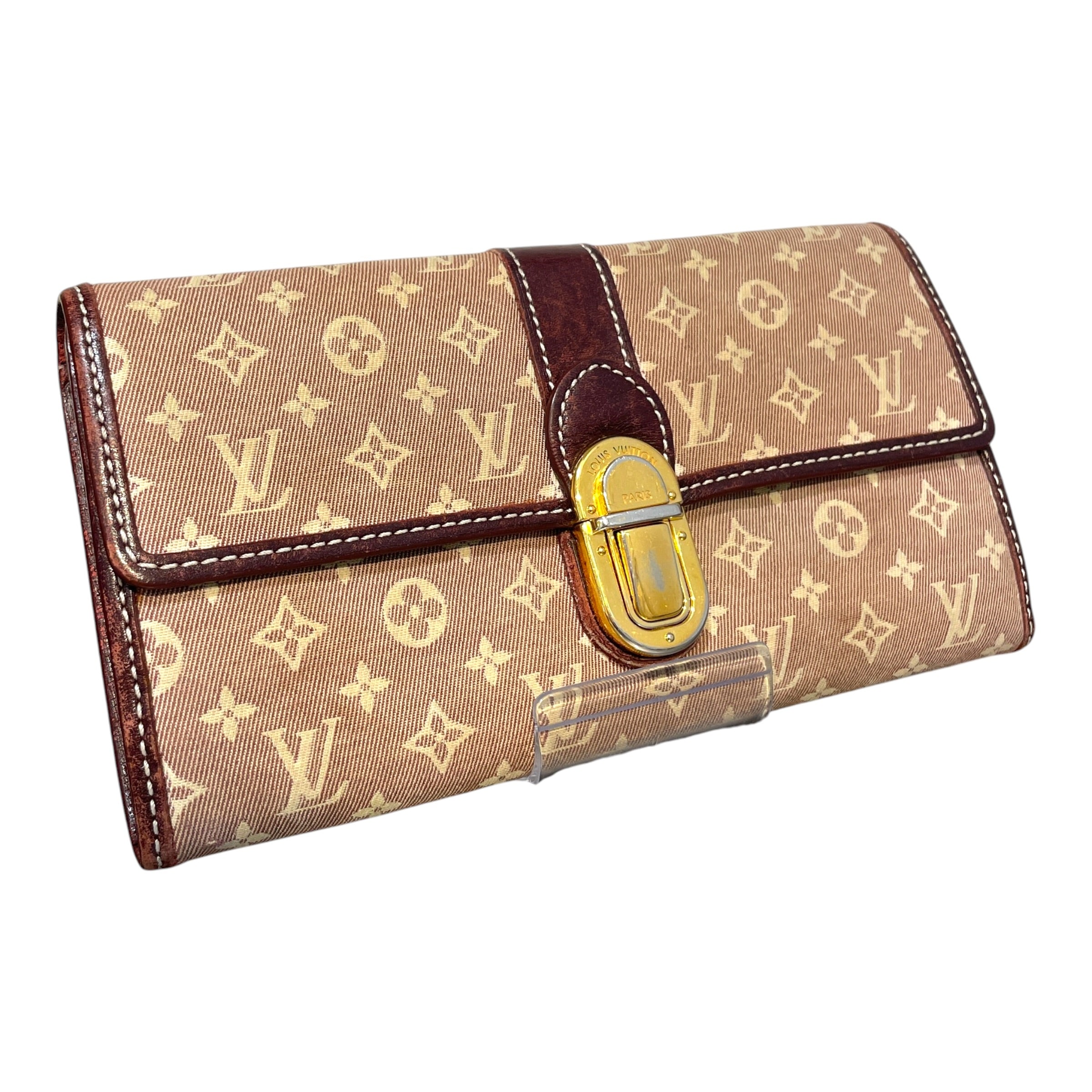 LOUIS VUITTON/Wallet/Monogram/Leather/PNK/Sepi MOnofram Issl Canvas view 1