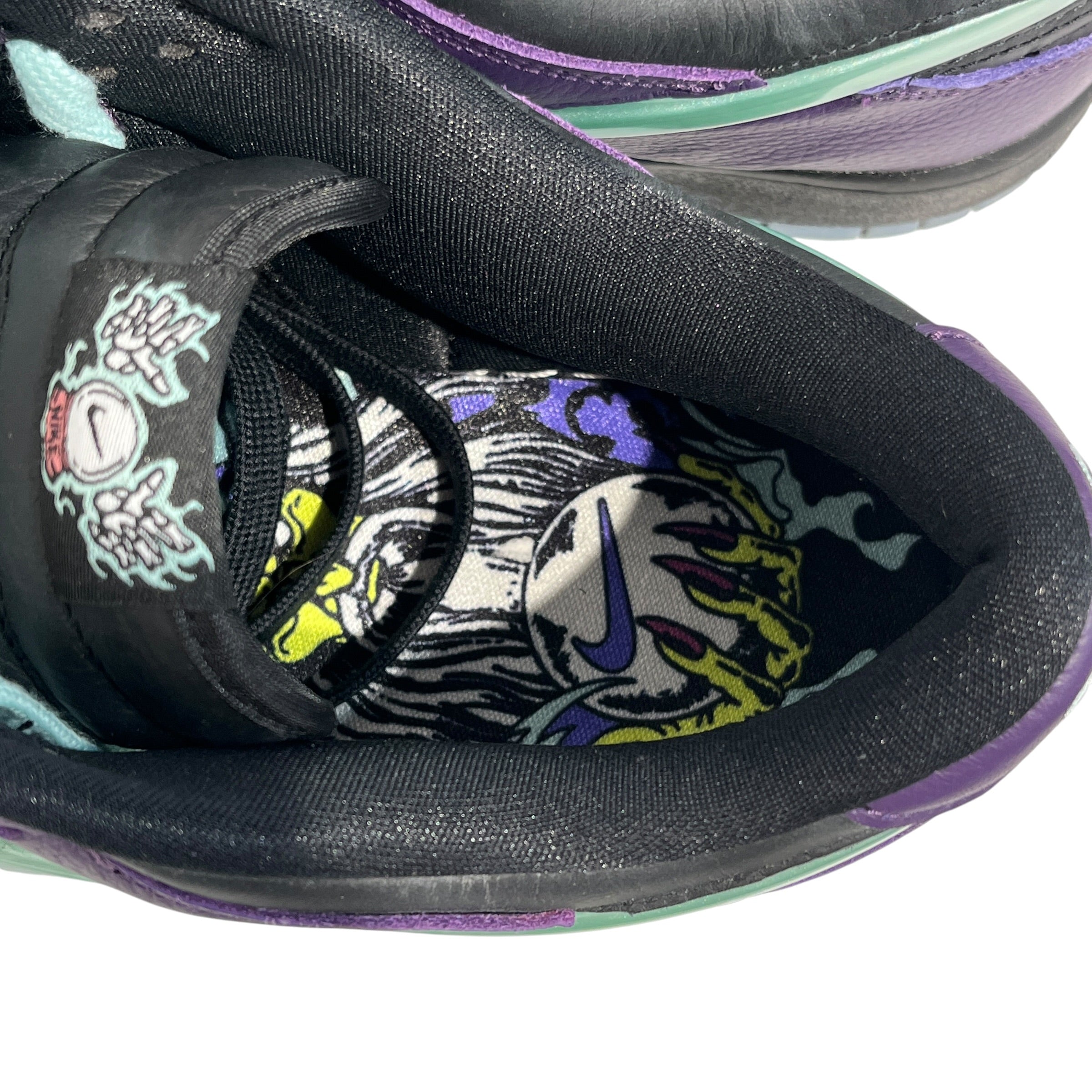 NIKE/Low-Sneakers/US 12/Leather/PPL/wizard view 3