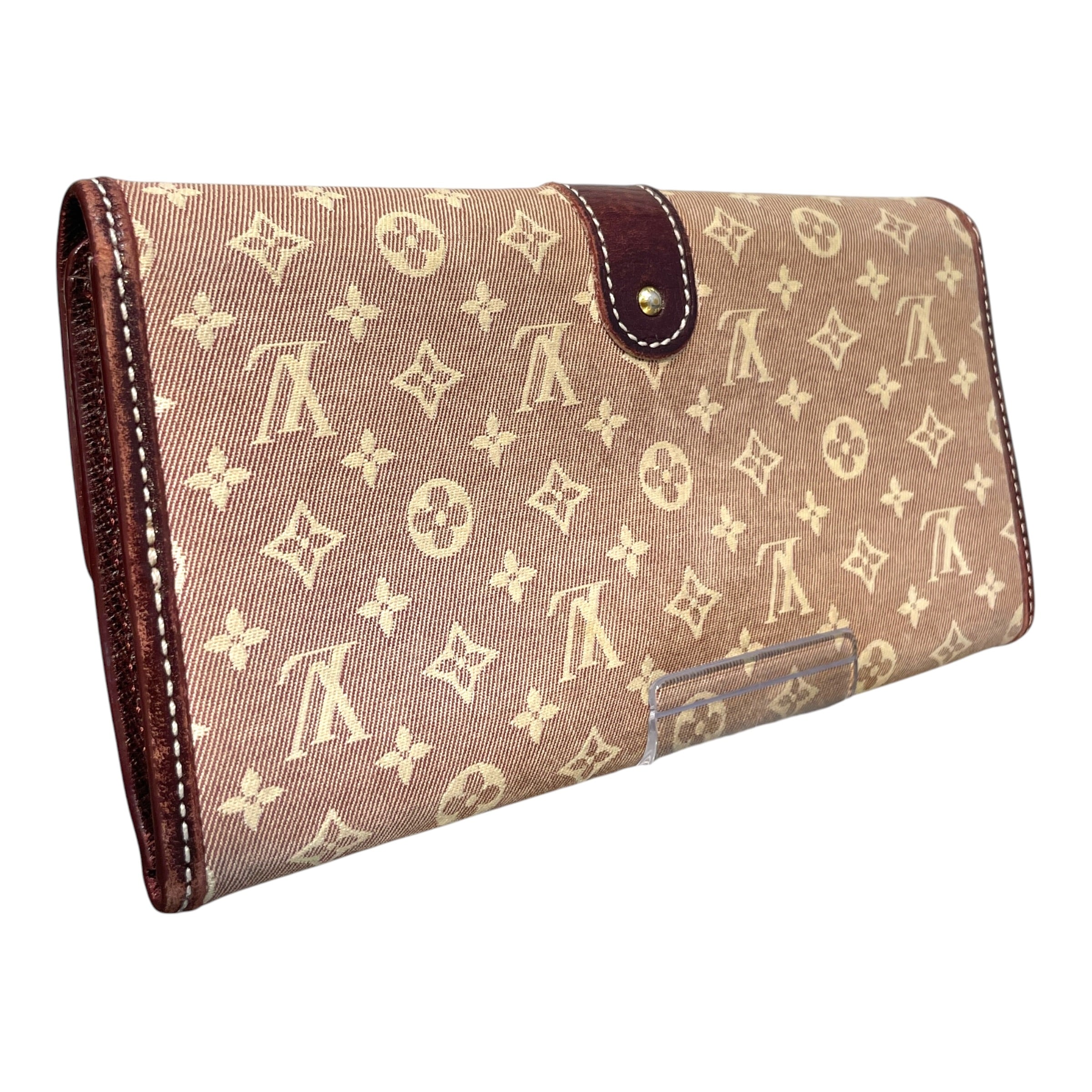 LOUIS VUITTON/Wallet/Monogram/Leather/PNK/Sepi MOnofram Issl Canvas view 2