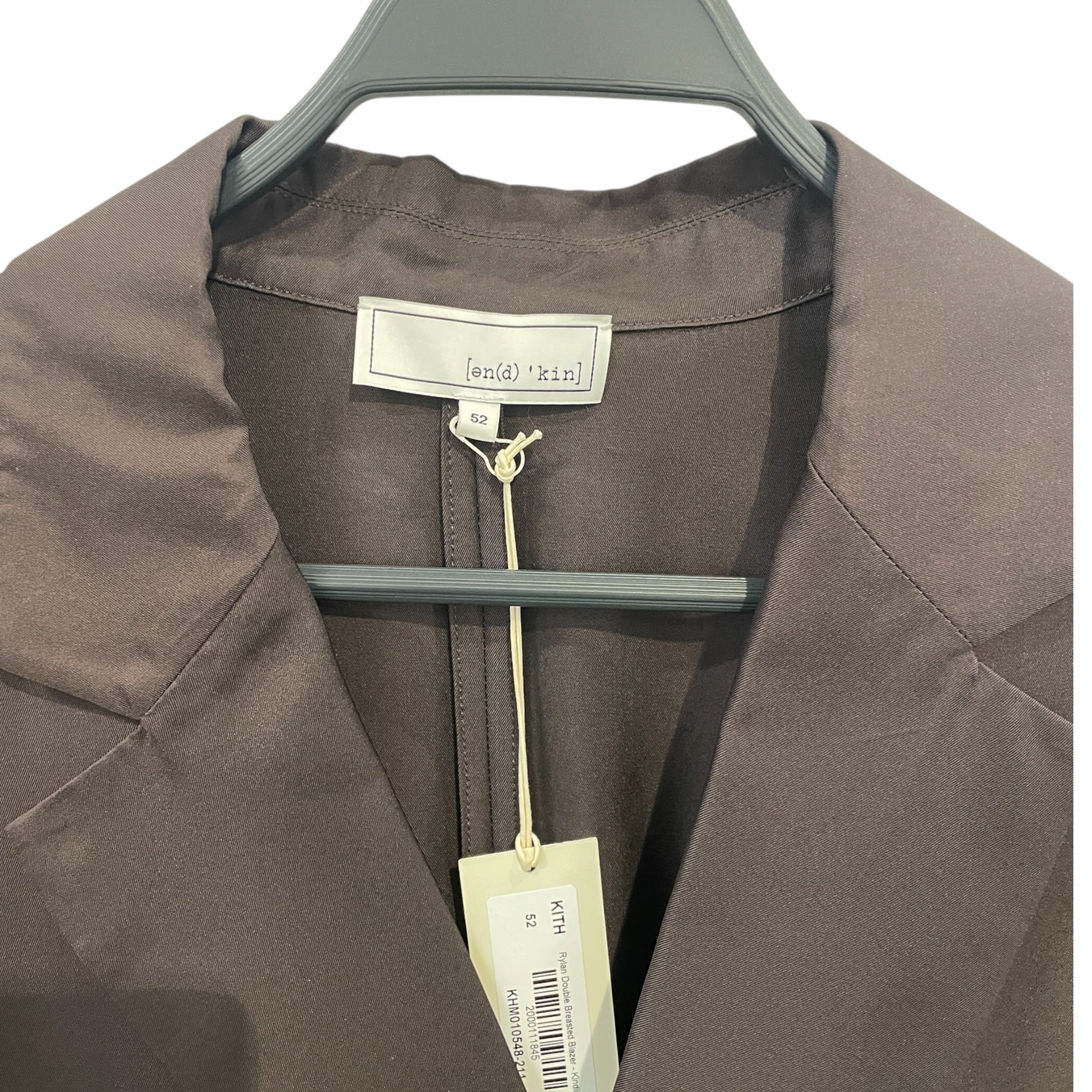 KITH/Tailored Jkt/52/Silk/BRW/ view 3